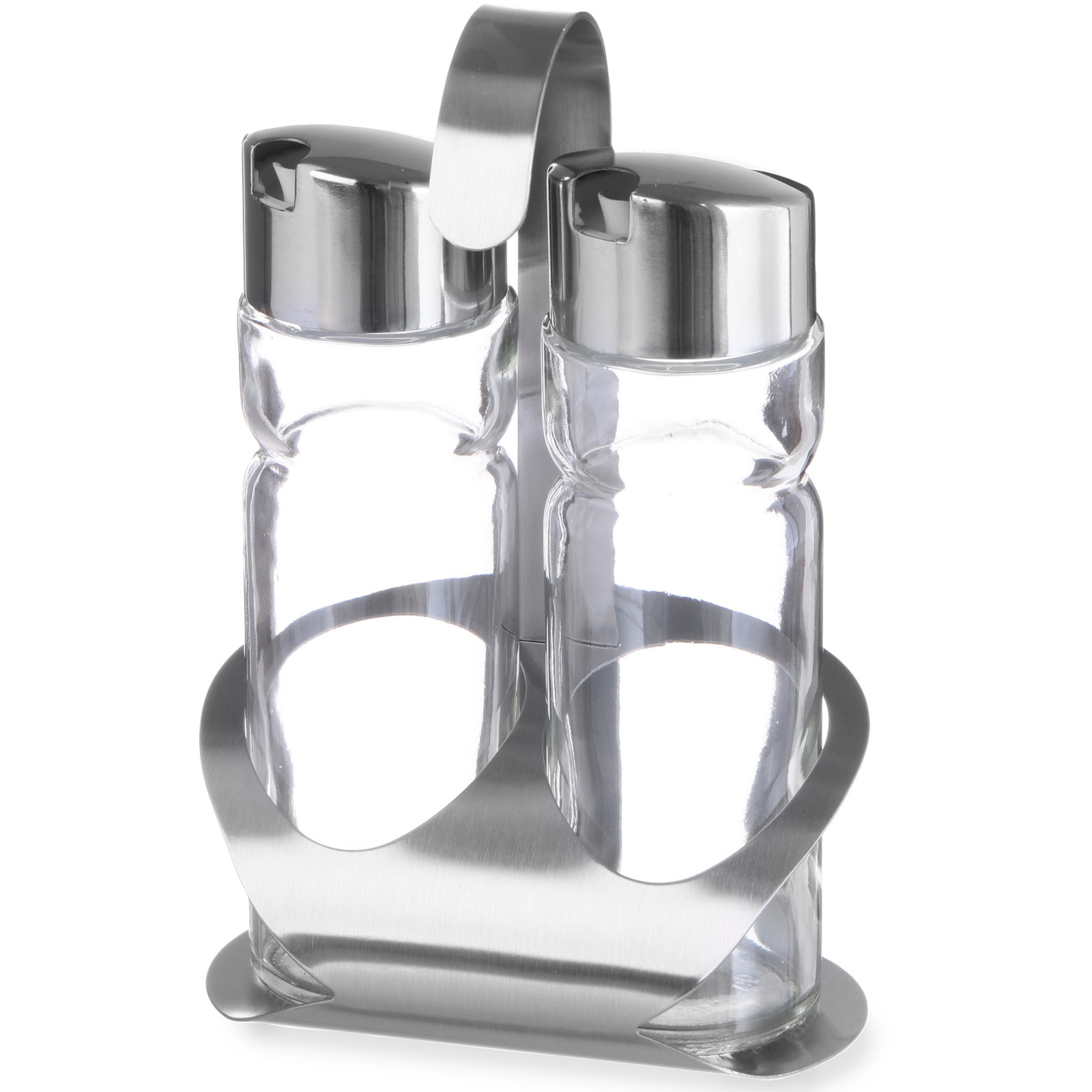 Ensemble D'épices Pour Huile D'olive Et Vinaigre En Acier Inoxydable - Hendi 465349