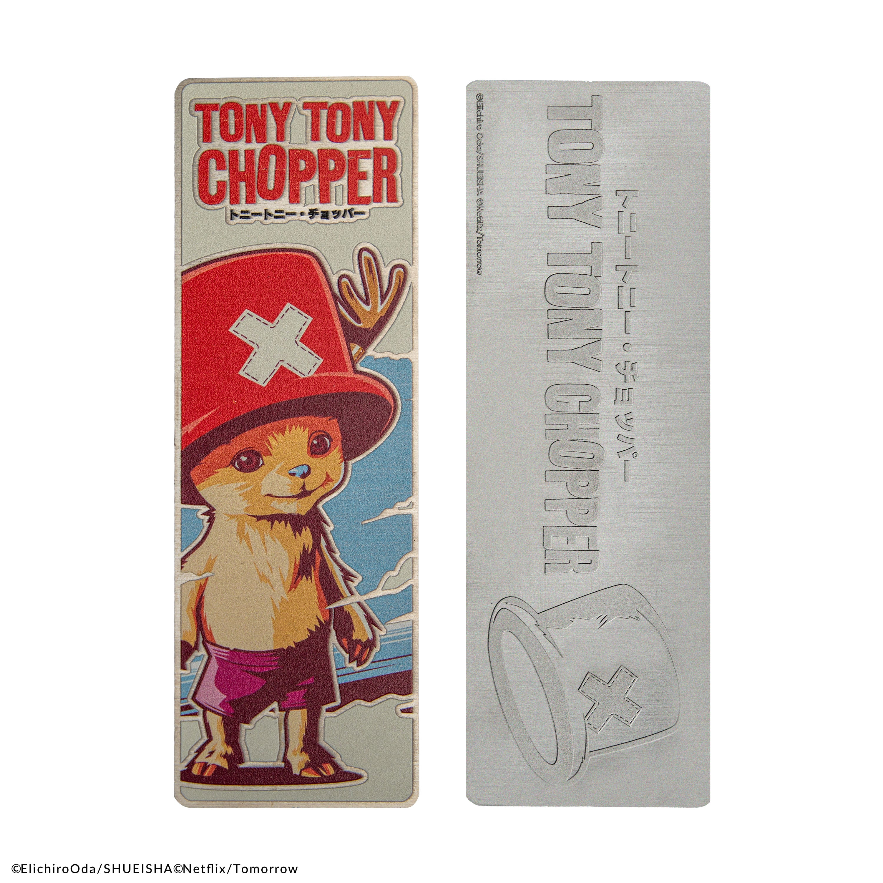 Marque-page En Métal Tony Tony Chopper - One Piece Rouge