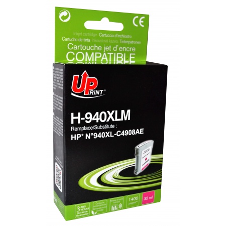 Uprint Cartouche Encre Pour Hp 940xl Magenta