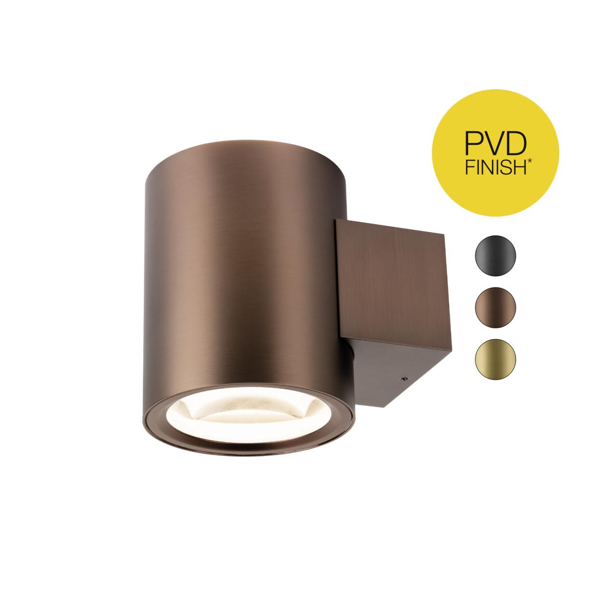 Applique murale LED SLV Oculus, Ø 9 cm, lumière à intensité variable qui se