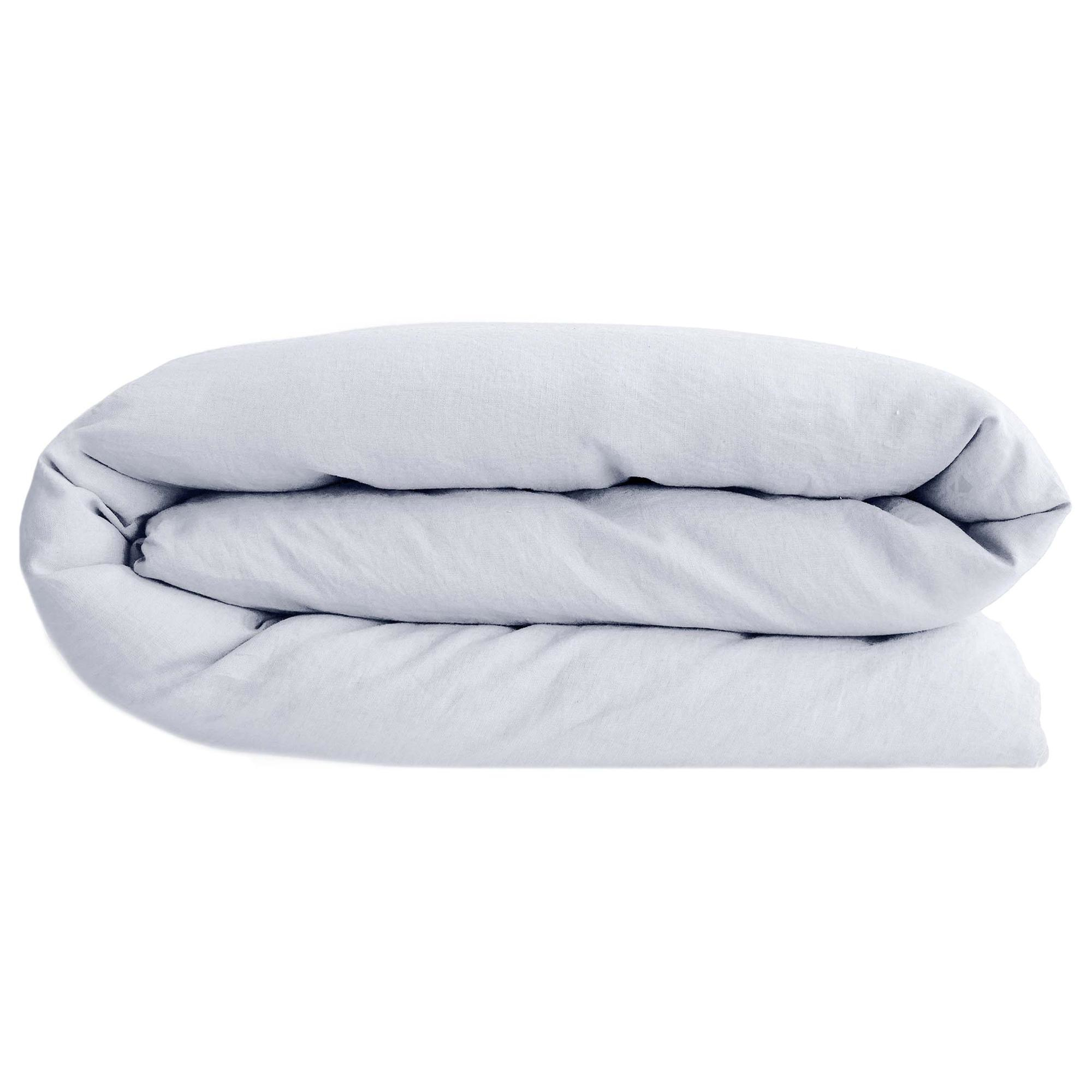 Linnea Sonate Housse De Couette Blanc Lin 240 X 220 Cm