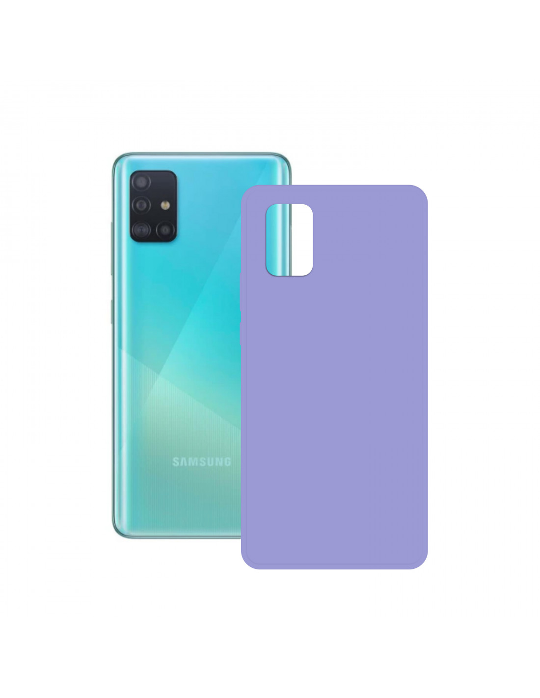 Ksix B8667slk05 Coque De Protection Pour Téléphones Portables Lilas