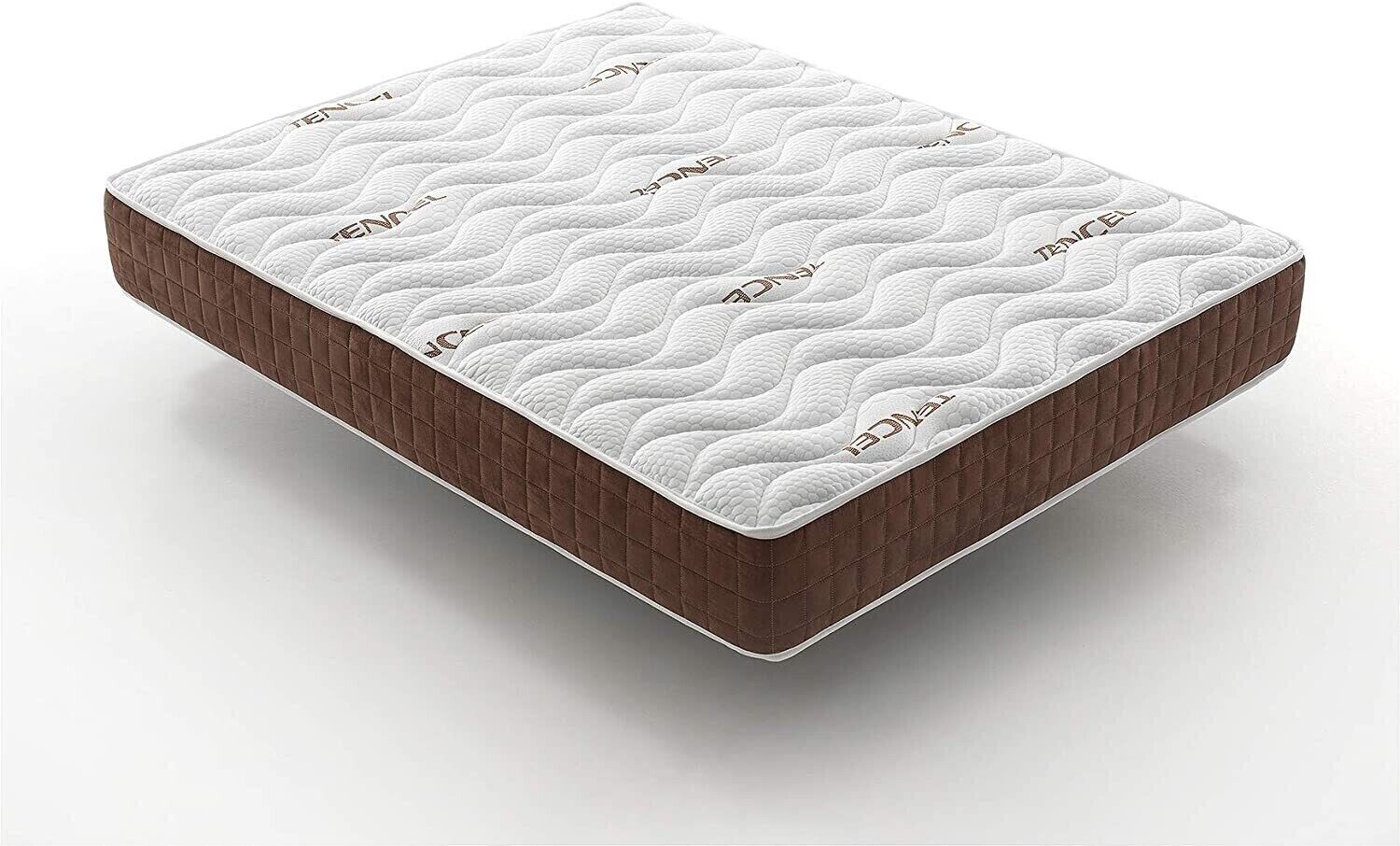 Simpur Low Cost Matelas 135x200 Cm Visco Ergo Anatomique - Épaisseur 19 Cm - Double Face Réversible