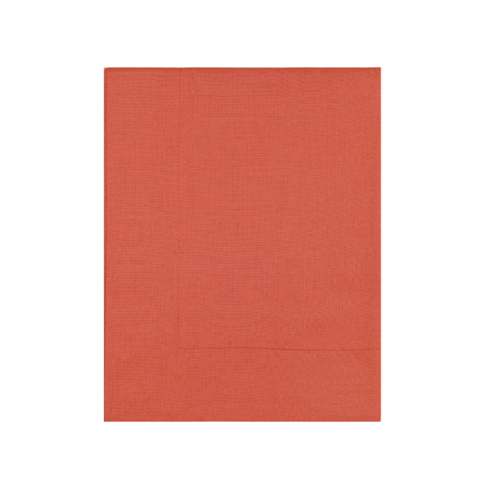 Taie De Traversin En 100% Coton Orange 150x240 Cm