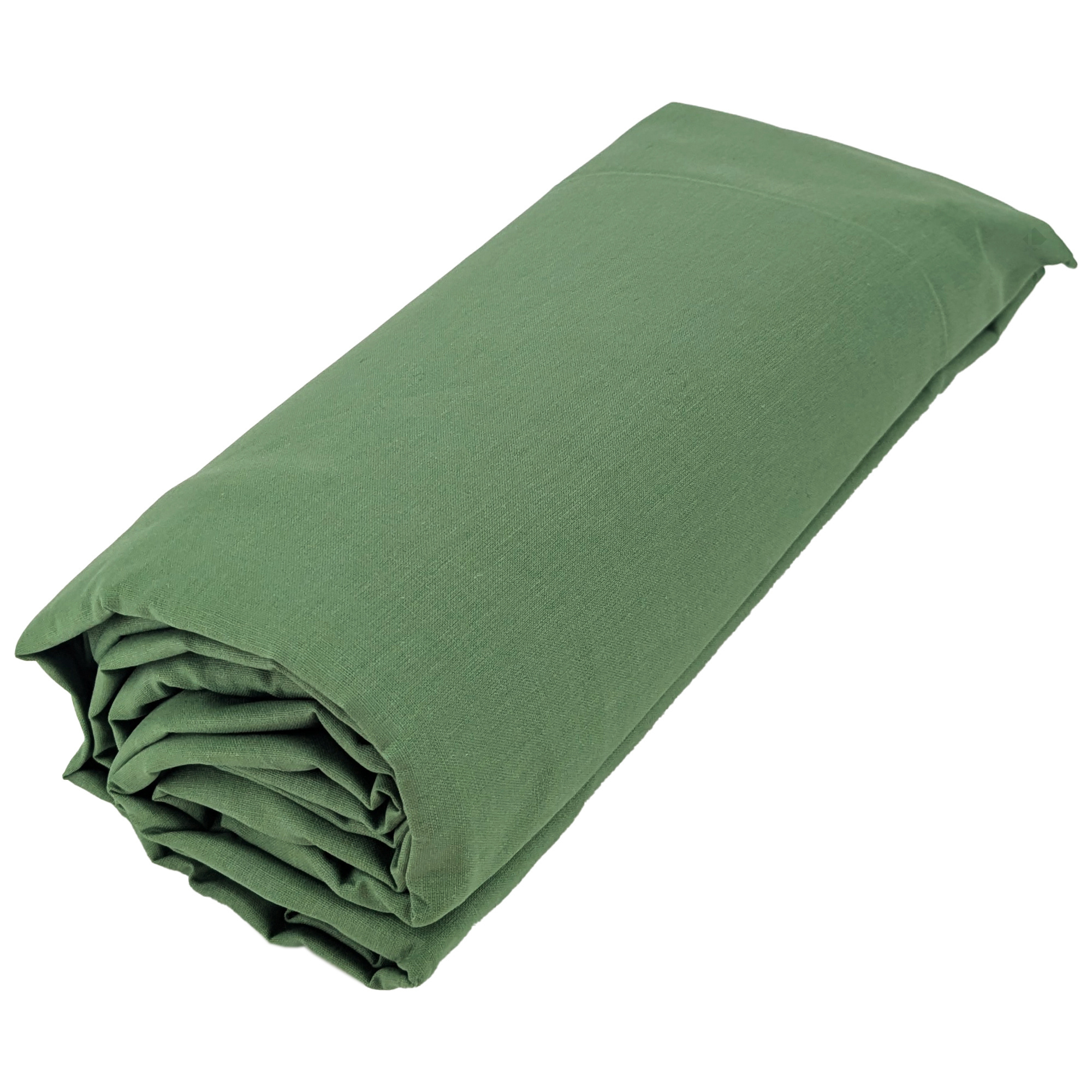 Drap Housse 90x200 Cm Bonnet 30 Coton Évasion Vert Fougère