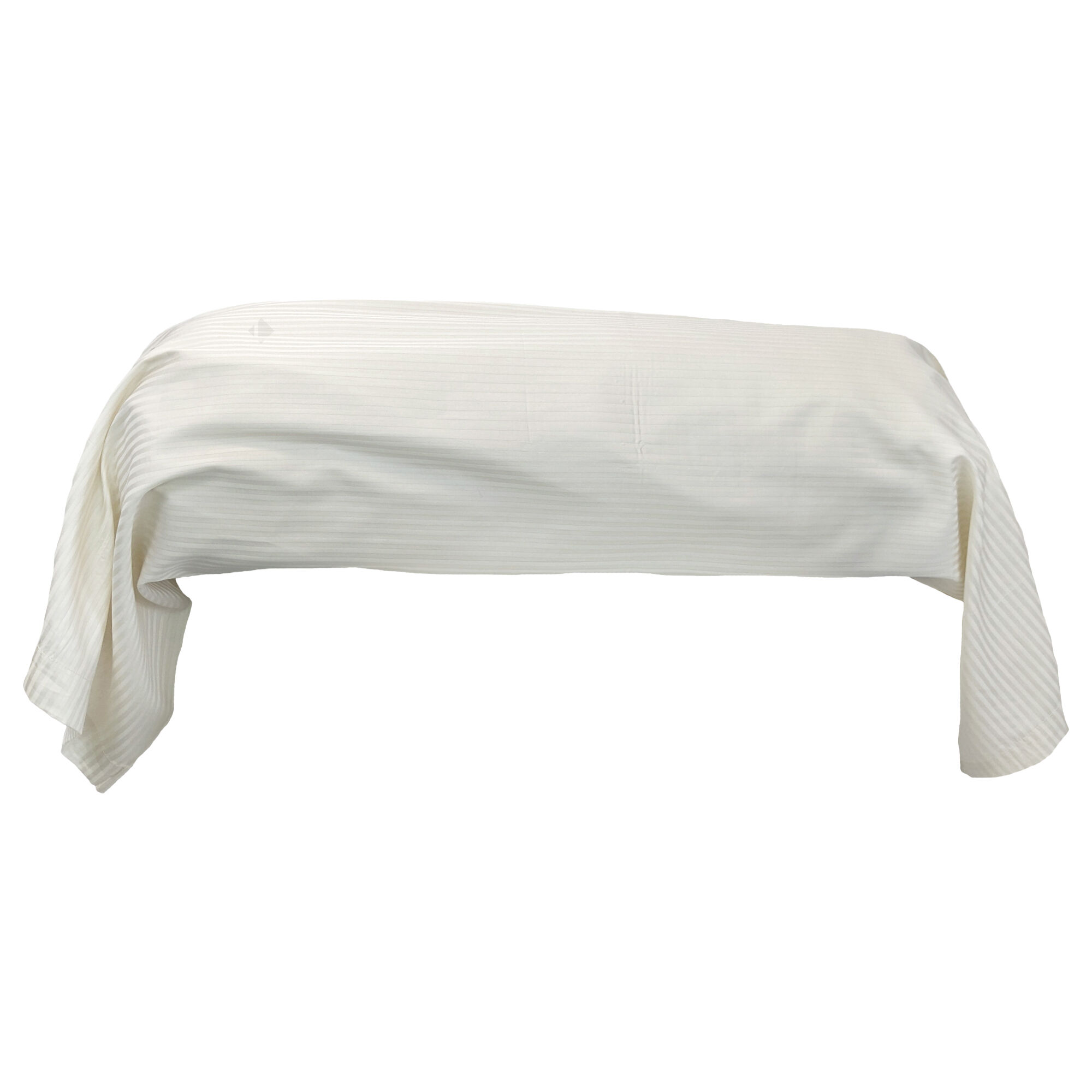 Taie De Traversin 200x43 Cm Satin De Coton Grand Hôtel Marron Sable