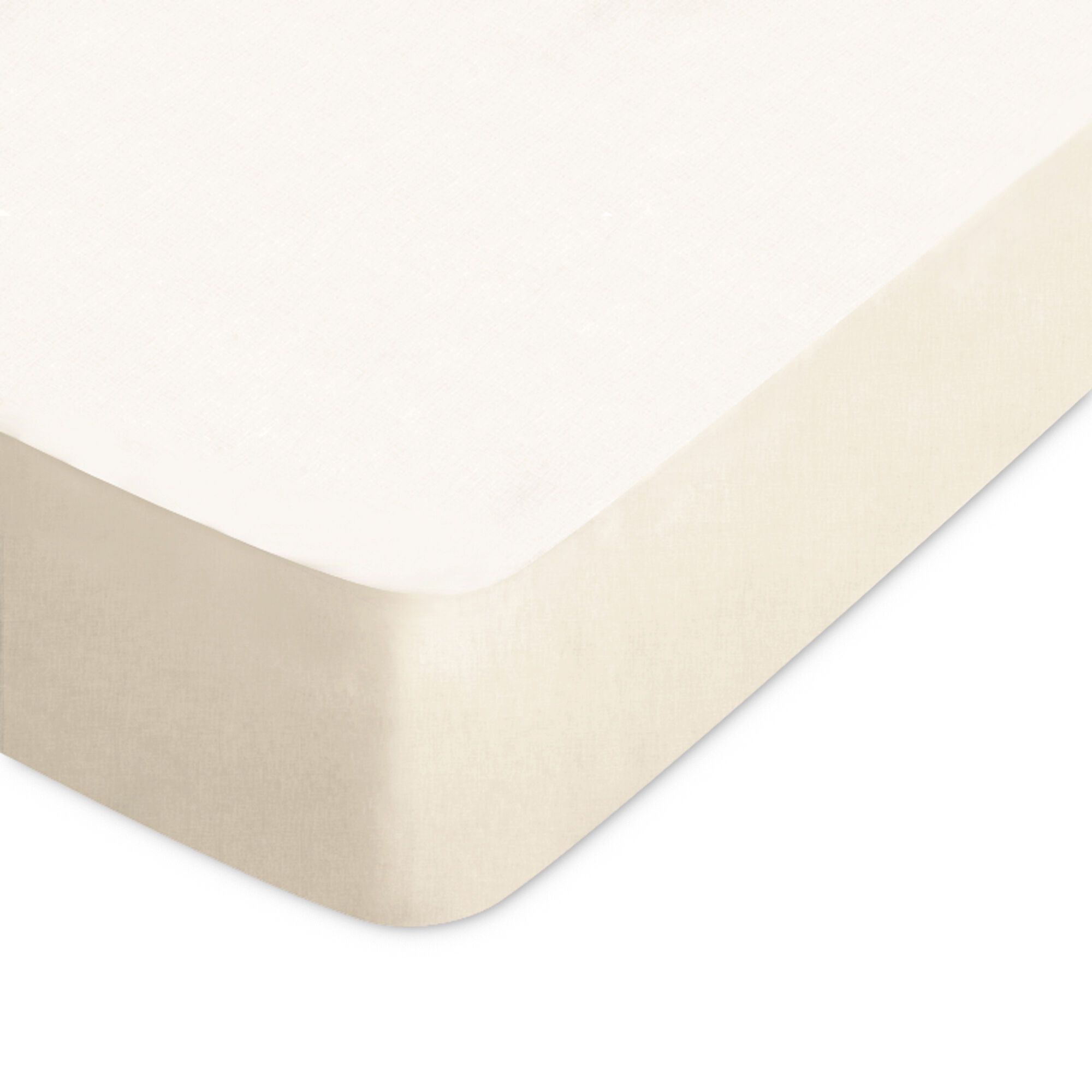 Drap Housse Uni 70x140 Cm Coton Alto Crème