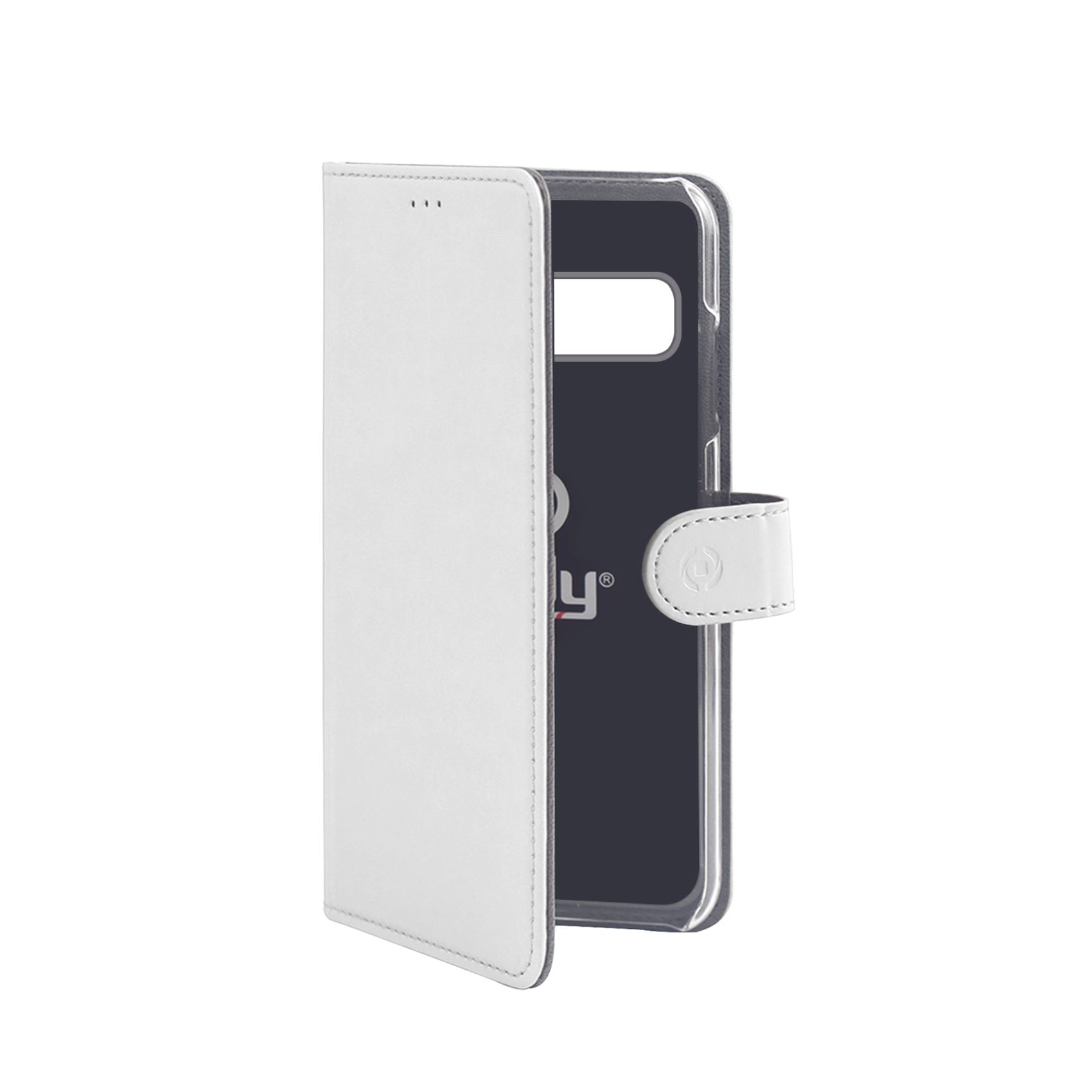 Celly Wally Coque De Protection Pour Téléphones Portables 16,3 Cm (6.4") Étui Avec Portefeuille Blanc