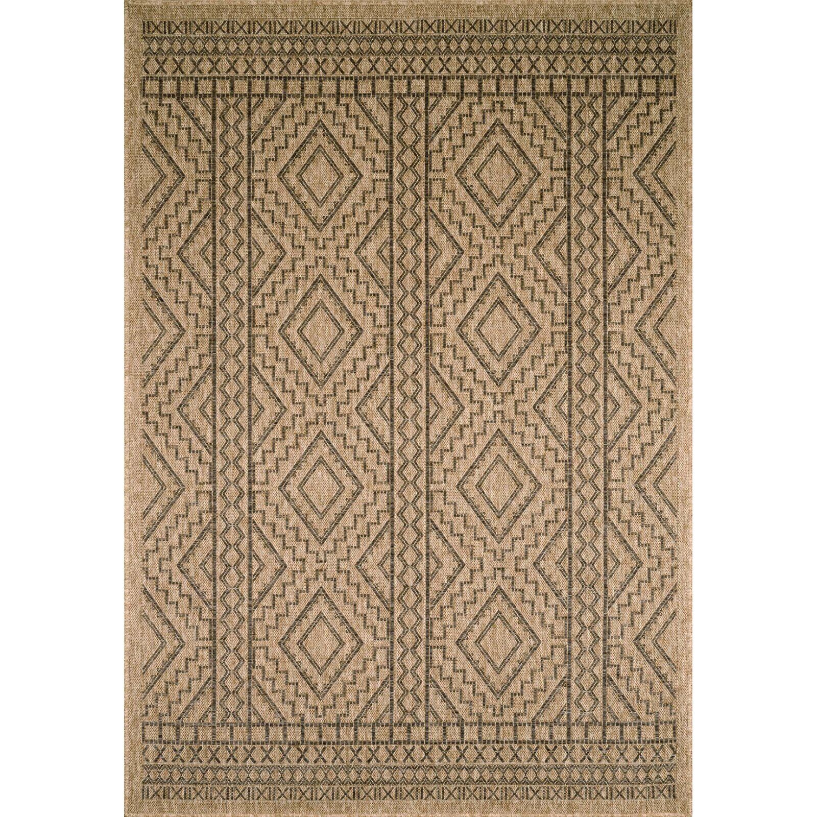 Tapis Tissé Extérieur Intérieur Nature Jute - 80 X 150 Cm