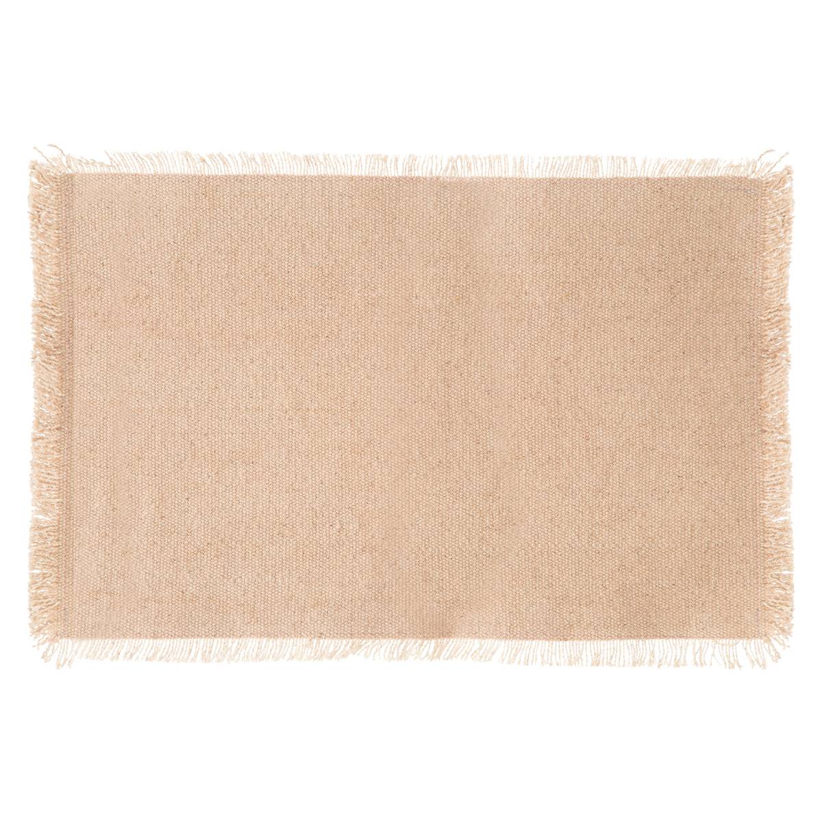 Set De Table "maha" 45x30cm Beige - Sg Secret De Gourmet