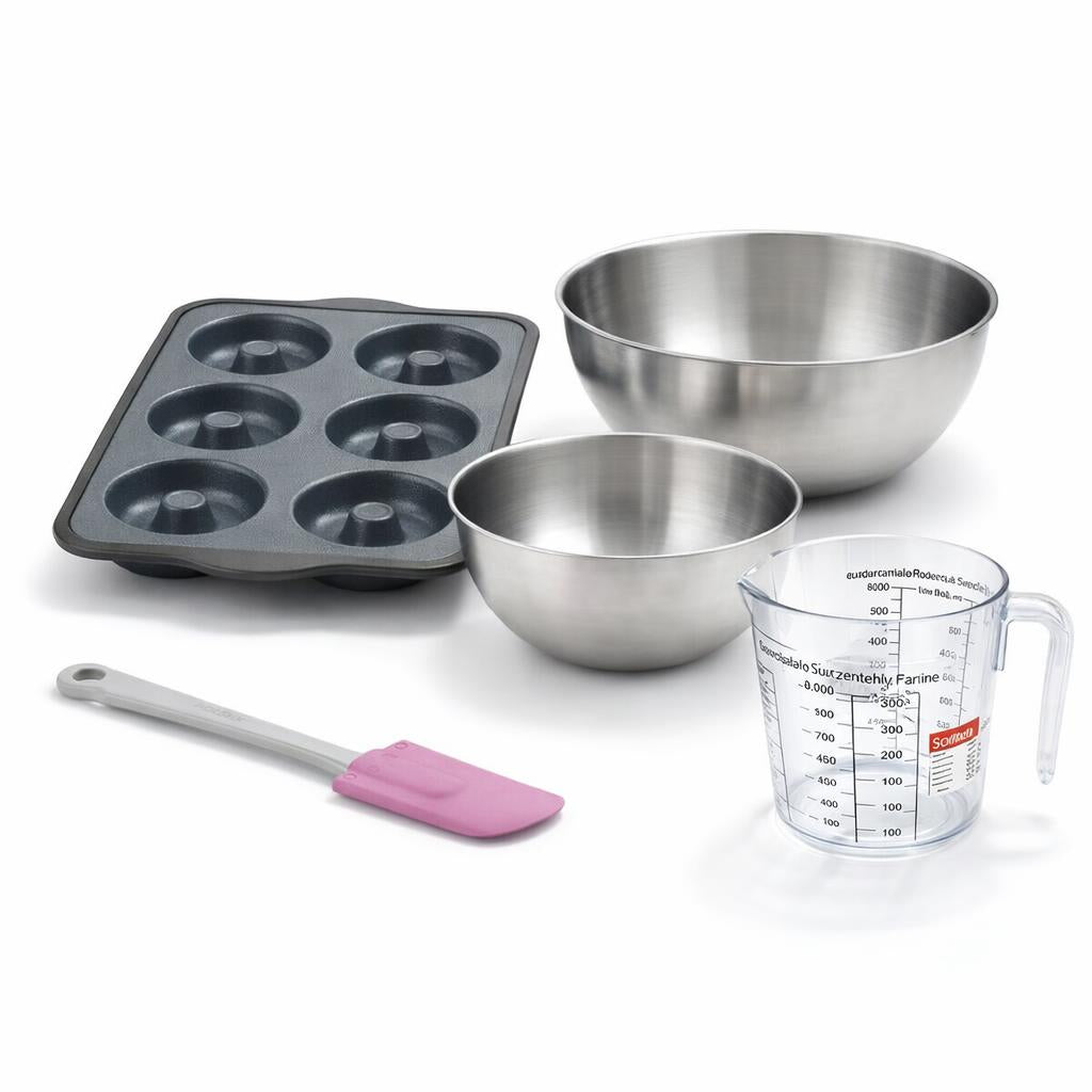 Set De 5 Ustensiles De Pâtisserie Moule Silicone Fibre De Verre