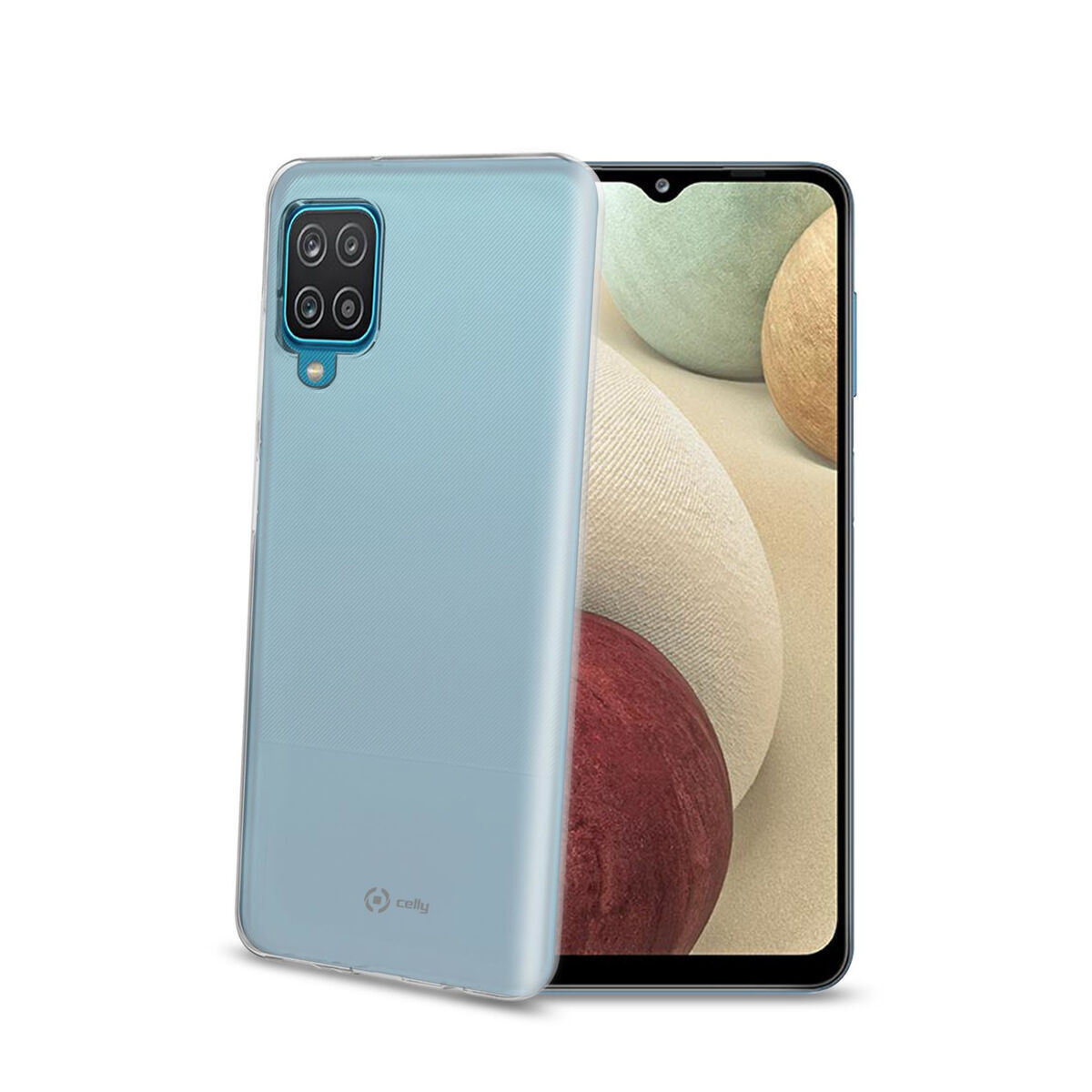 Protection Pour Téléphone Portable Celly Samsung A12 Transparent