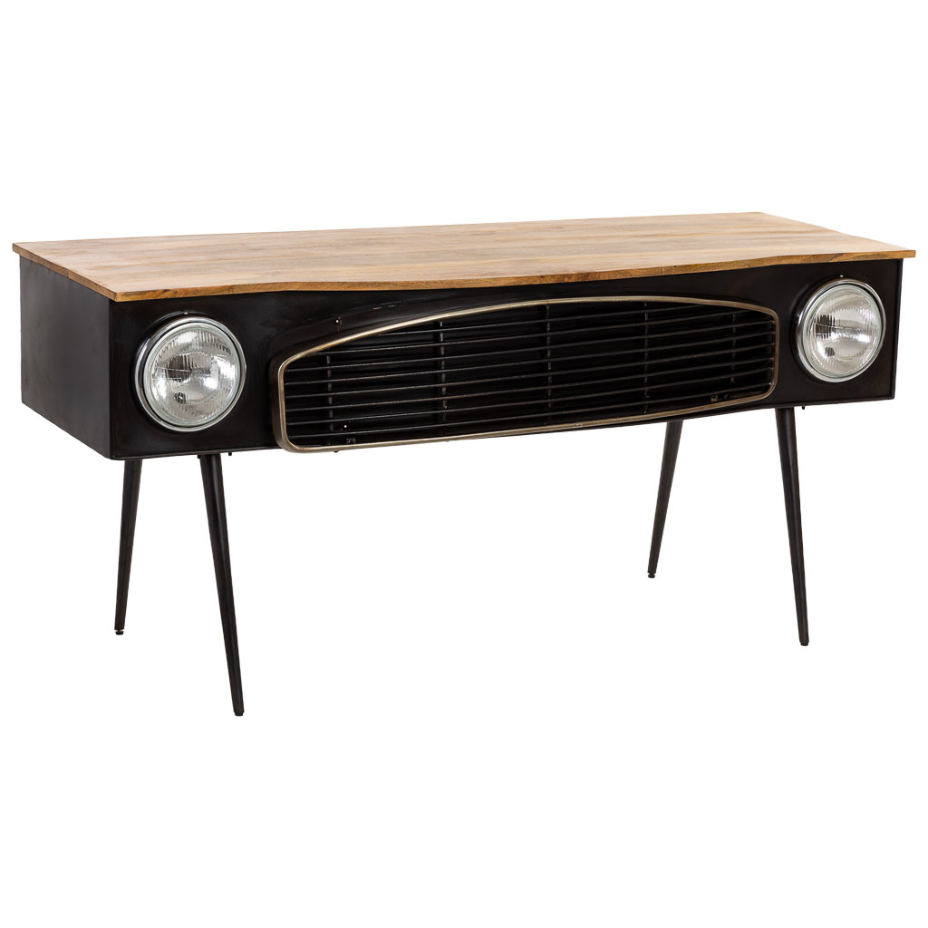 Bureau De Voiture 2 Tiroirs 160x60x78 Cm