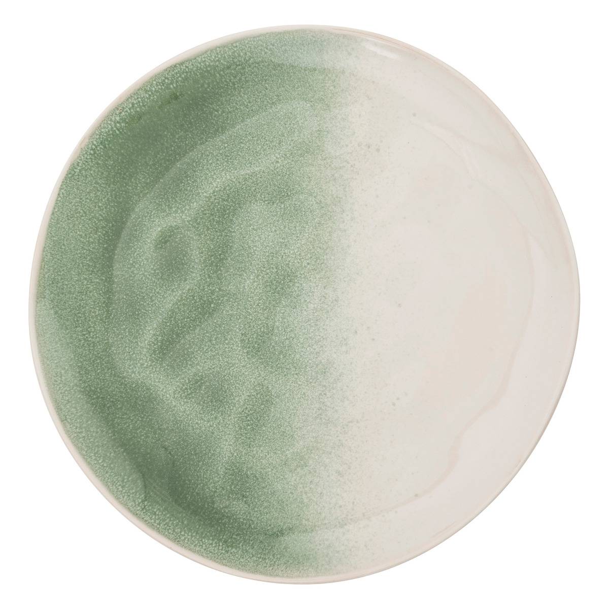 Lot De 6 Assiettes Dessert "mala" Céramique D20cm - Sg Secret De Gourmet