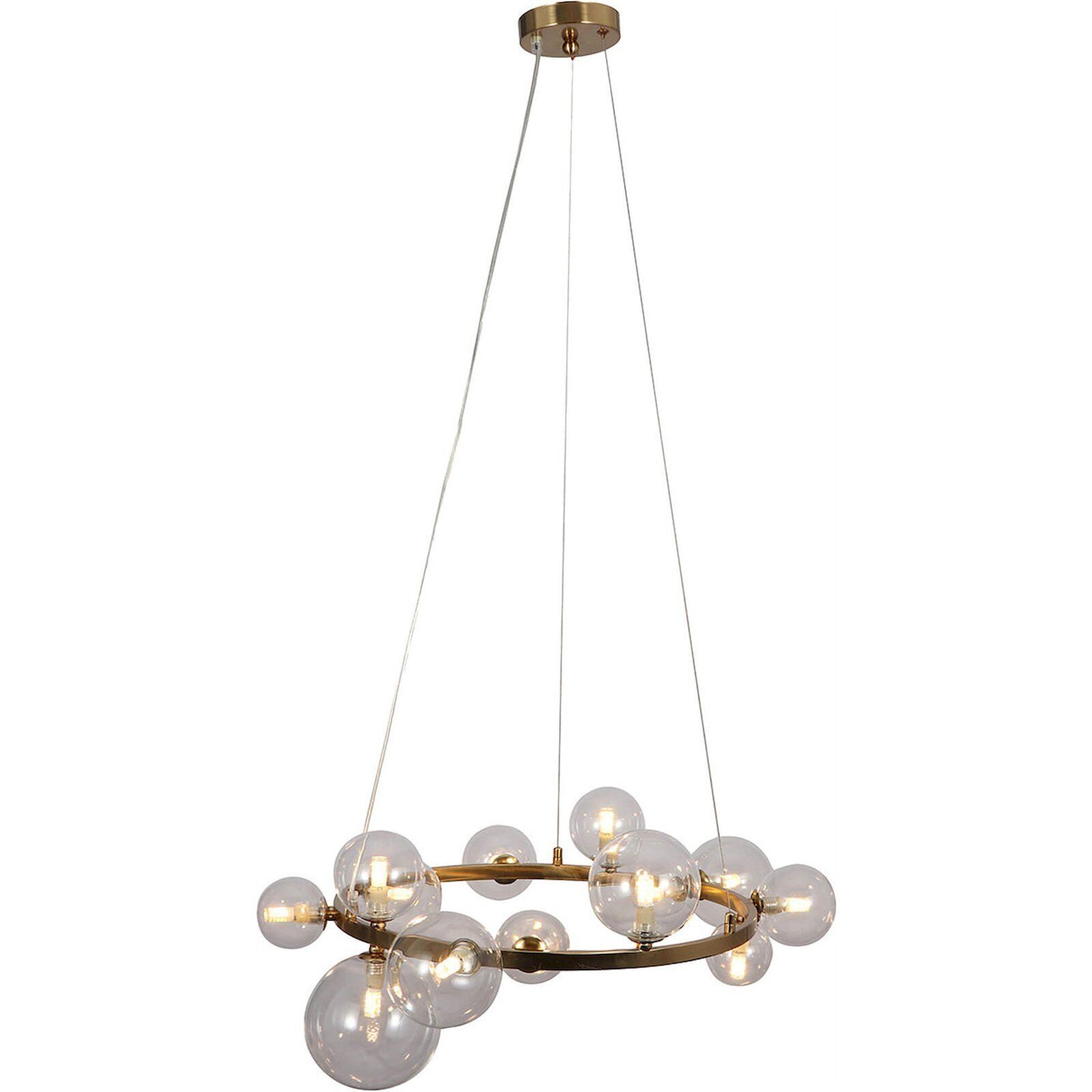 Lampe Suspendue Yosie Brushed - Or Brossé