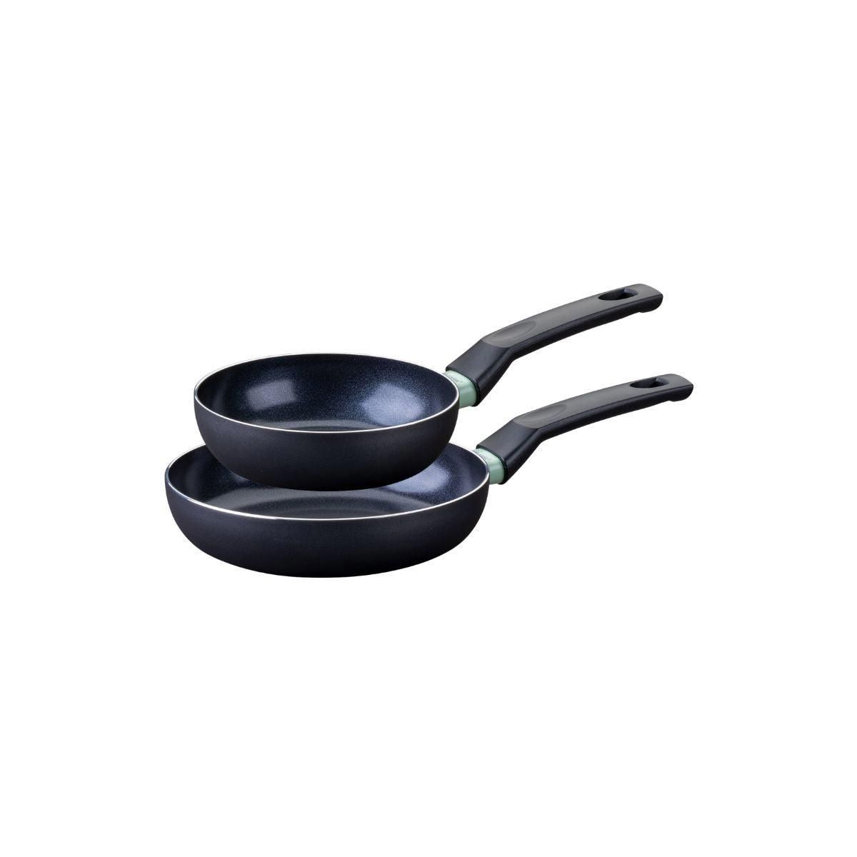 Set De 2 Poeles - Brandao - Antiadhésives Céramique - 16 Et 20 Cm