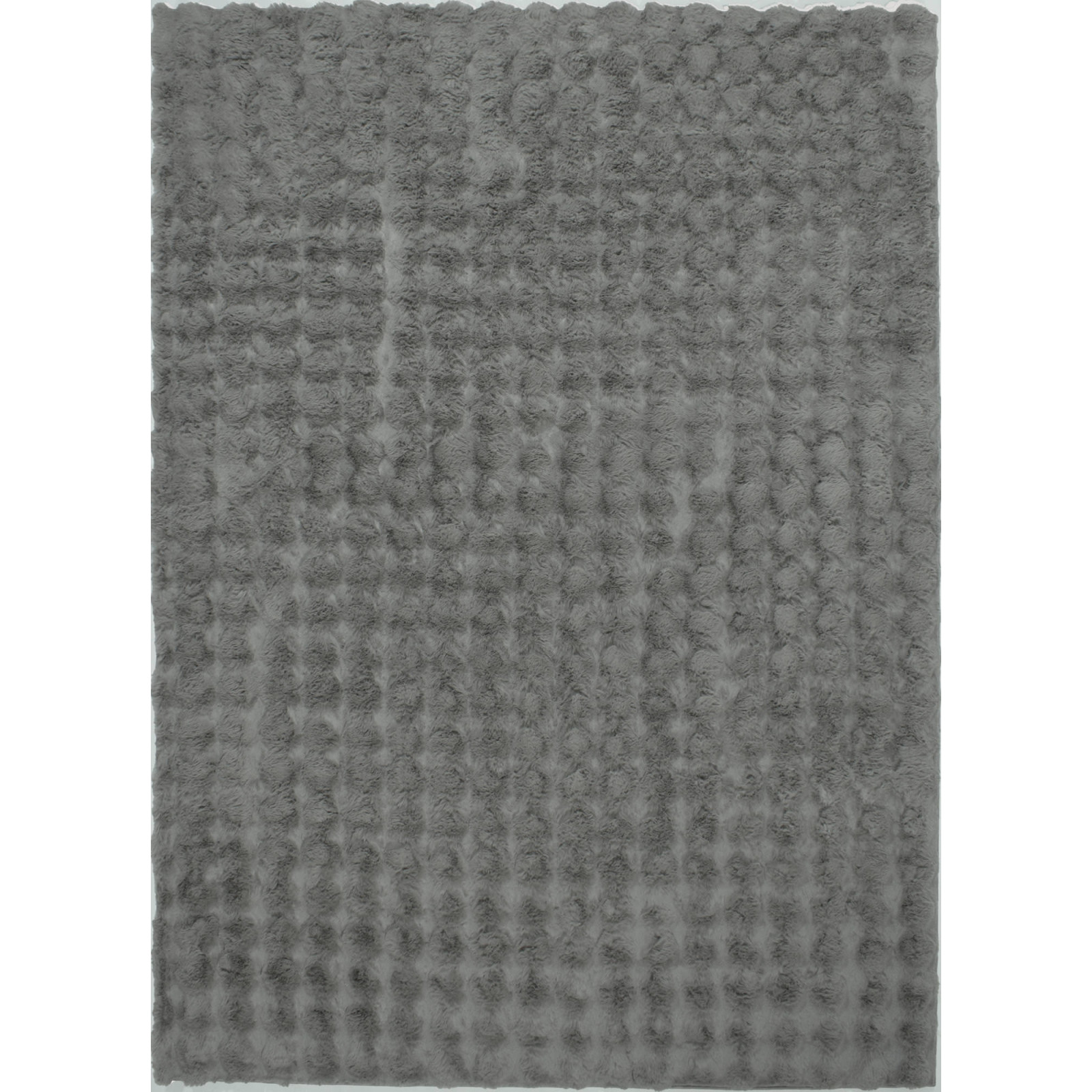 Tapis Intérieur Anthracite Doux Antidérapant Lavable - 80 X 150 Cm