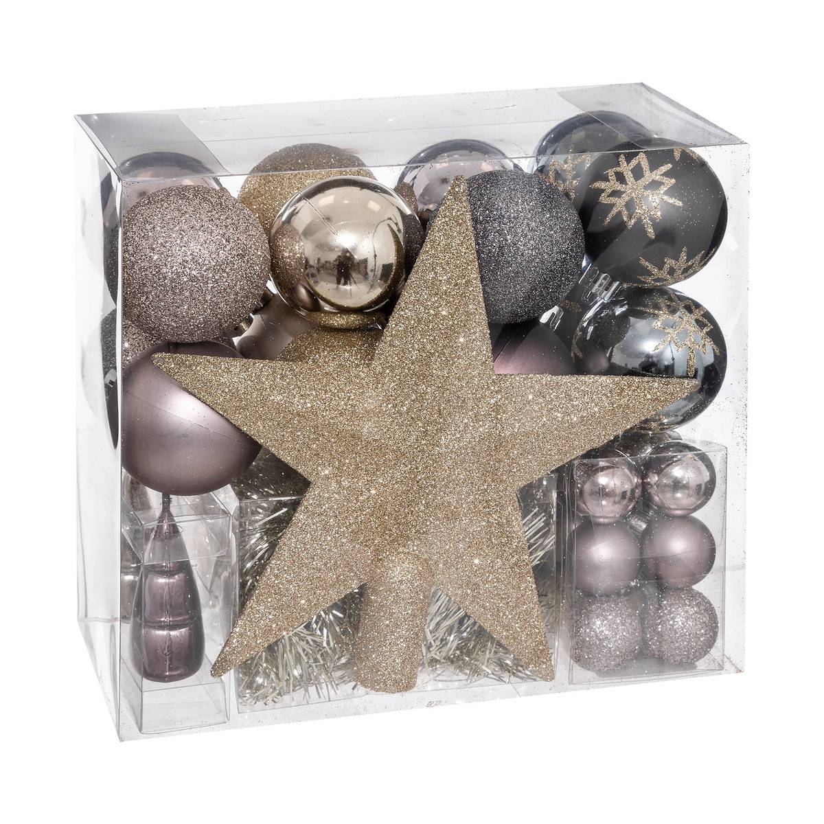 Kit De Sapin Ballet Enchanté 44 Pièces Gris - Feeric Lights & Christmas
