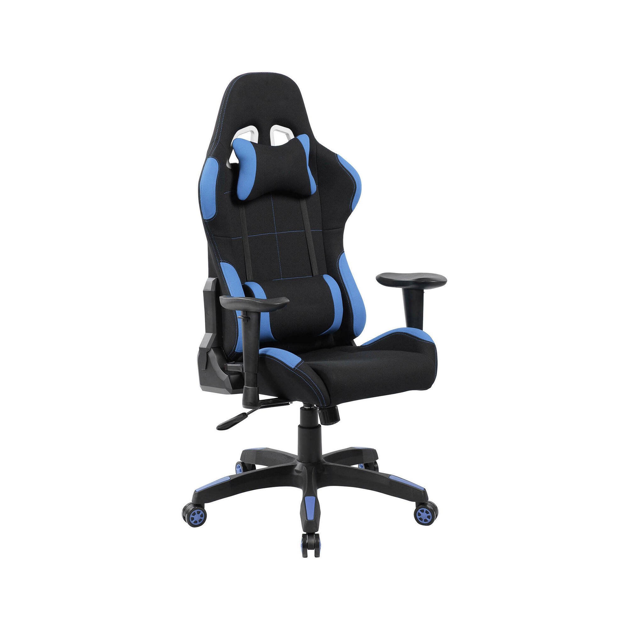 Chaise De Jeu,noir, Bleu,57x72h134 Cm