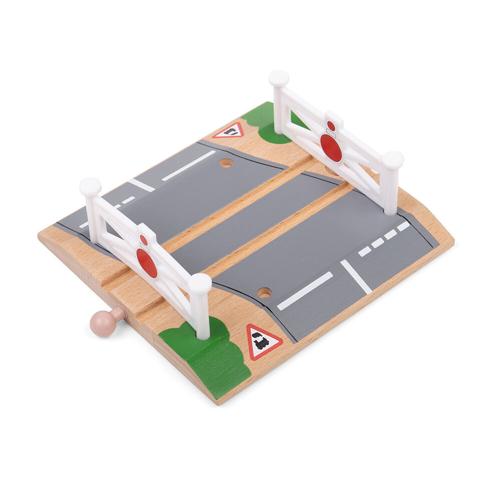 Bigjigs Rail, Passage À Niveau En Bois, Adapté Aux ges Dès 3 Ans
