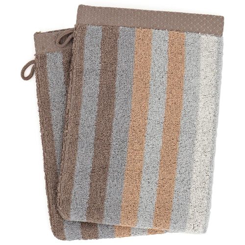 Linnea Pure Stripes Marron Coton