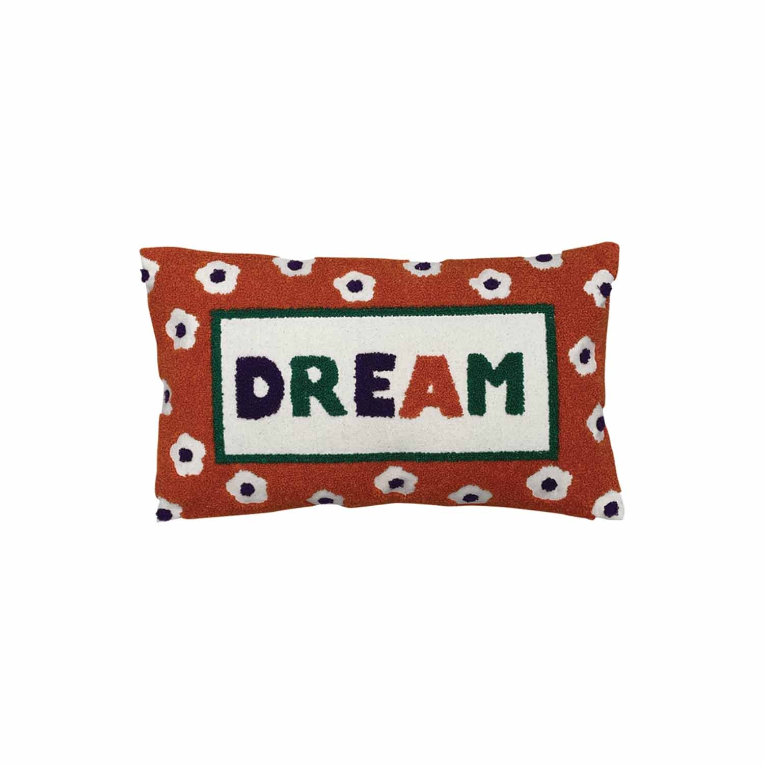 Coussin Opjet Dream 50 X 30 Cm Orange Coton