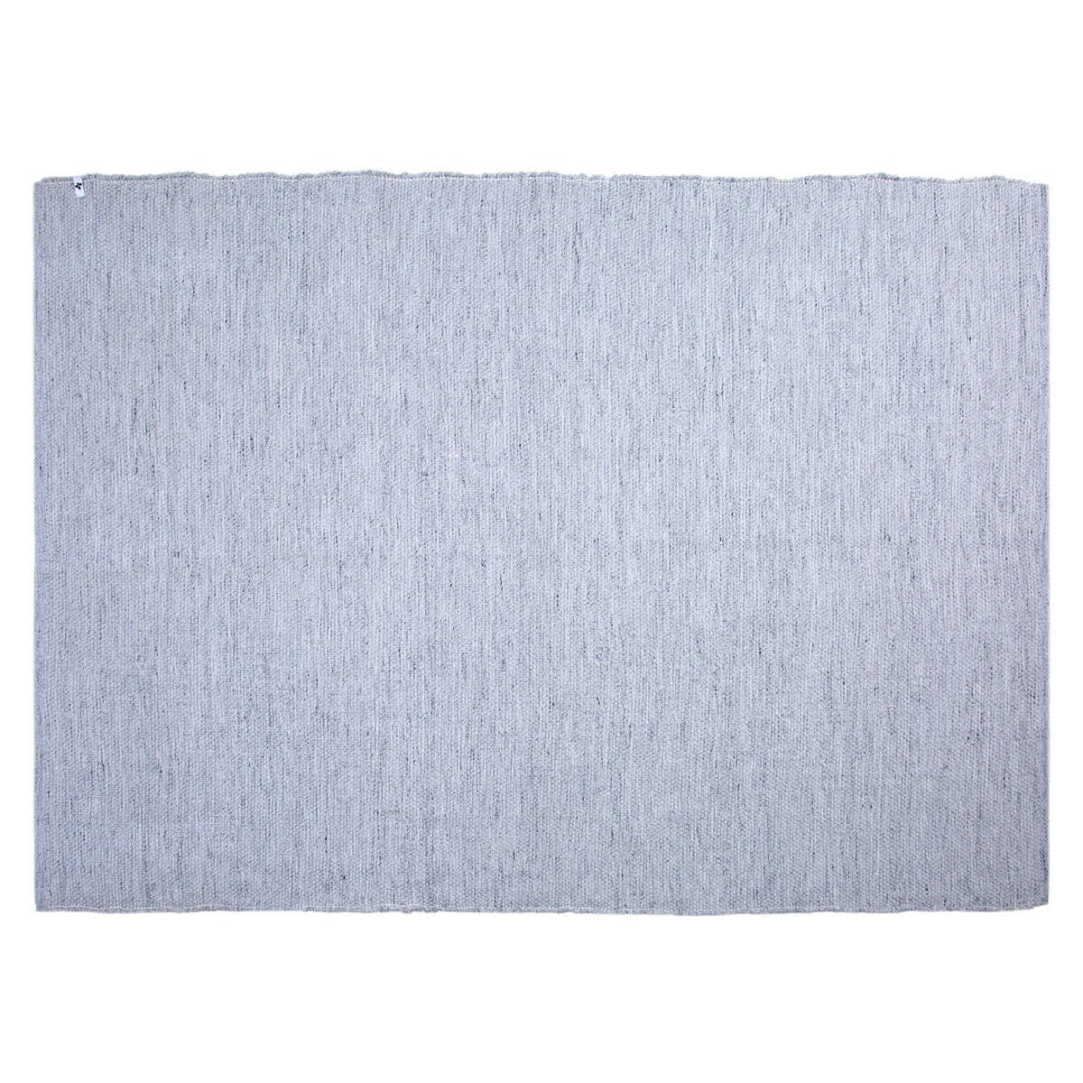 Nidas - Tapis 160x230cm Pet Recyclé Toucher Laine Gris Chiné