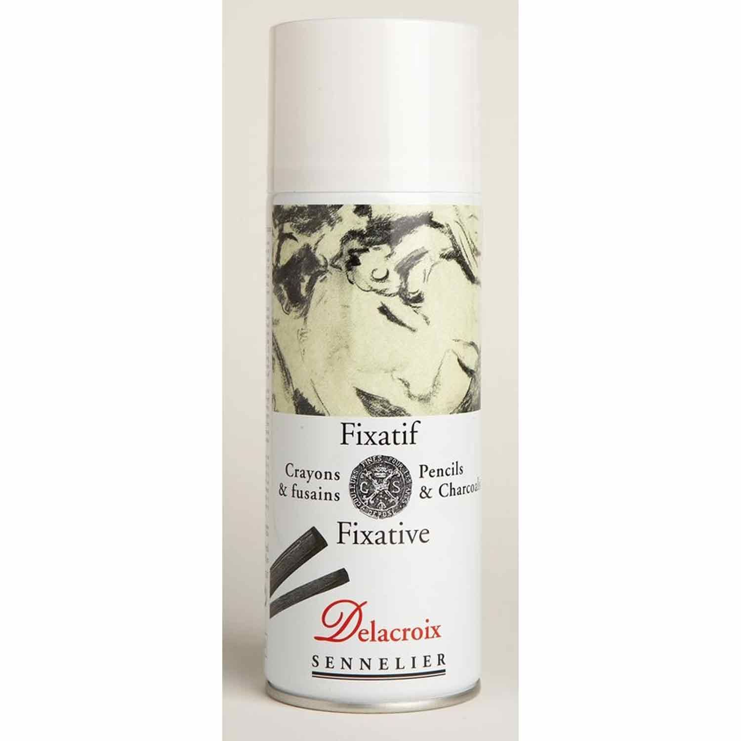 Fixatif Incolore En Spray Delacroix 400 Ml