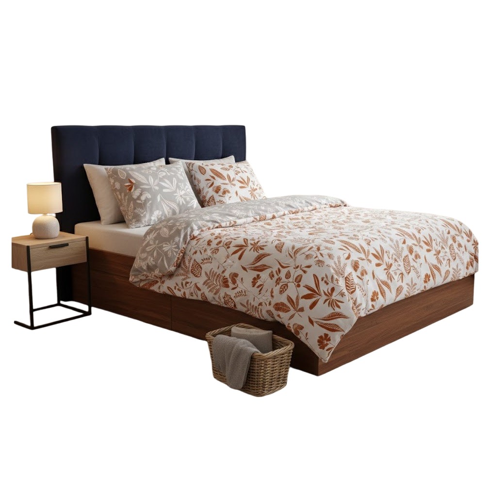 Parure De Lit 240 X 260 Cm Caylie Botanica