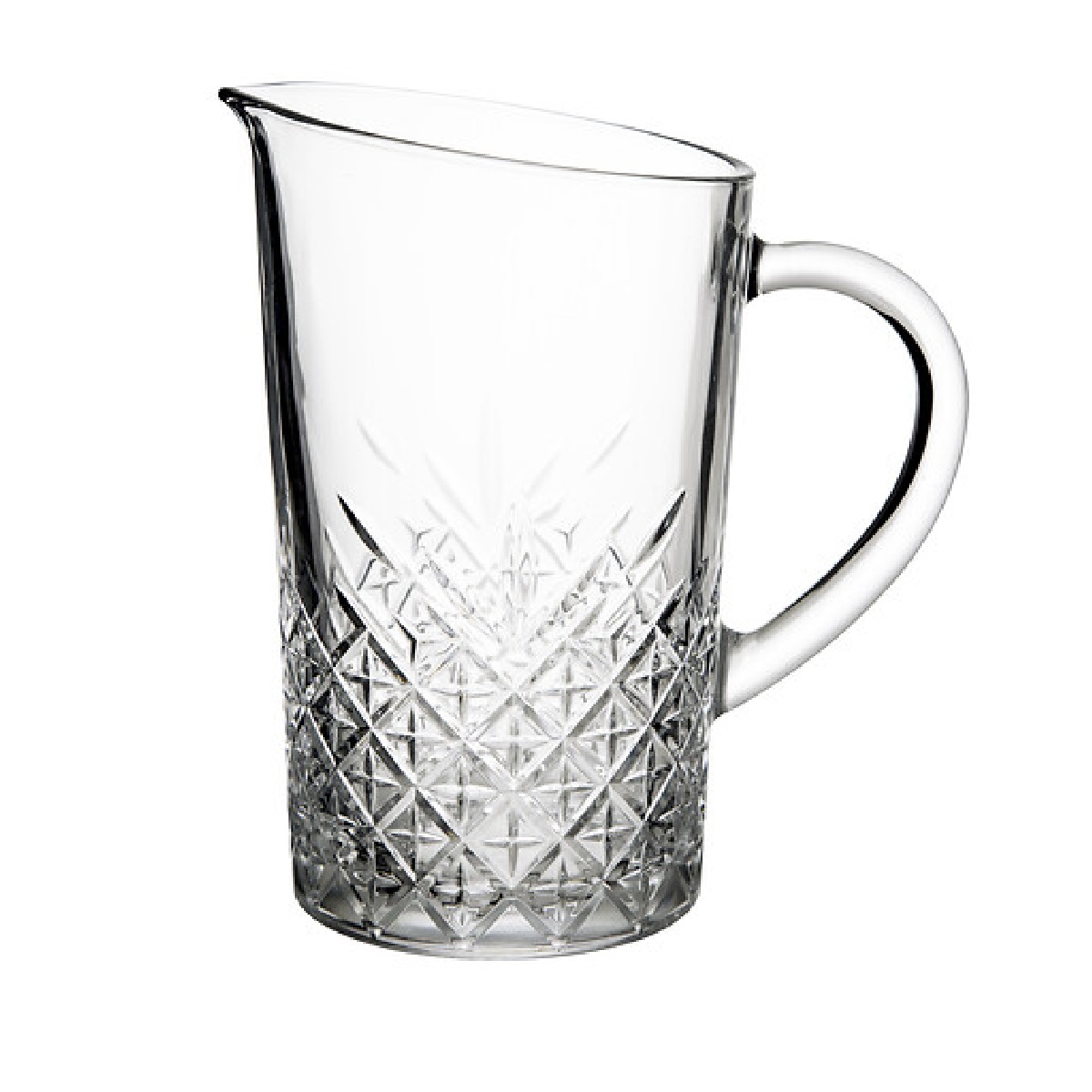 Pichet En Verre Transparent 1.4l