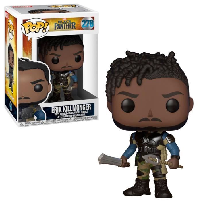 Figurine Funko Pop! Marvel: Black Panther - Erik Killmonger