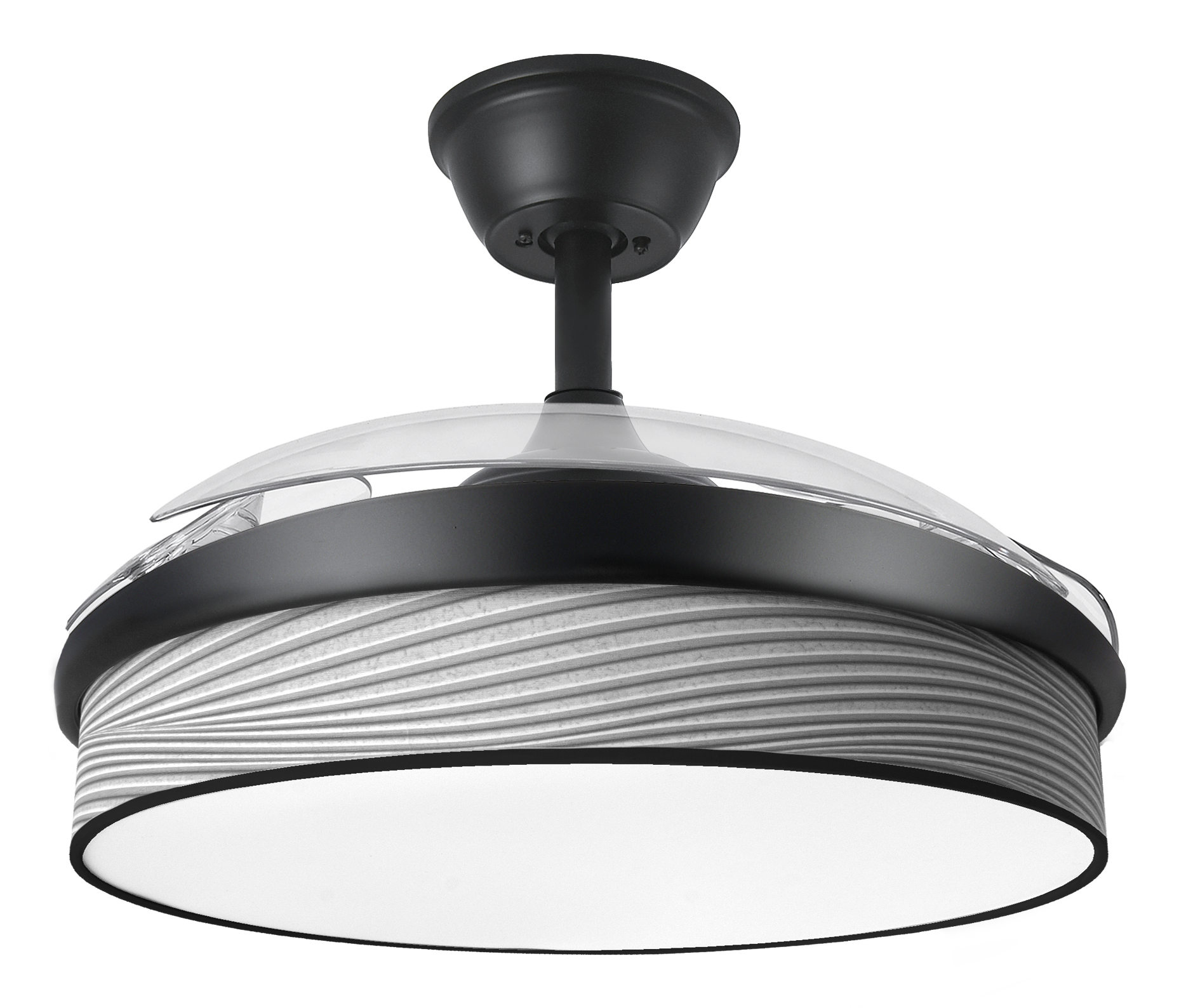 Fabrilamp Moda Noir, Gris, Transparent