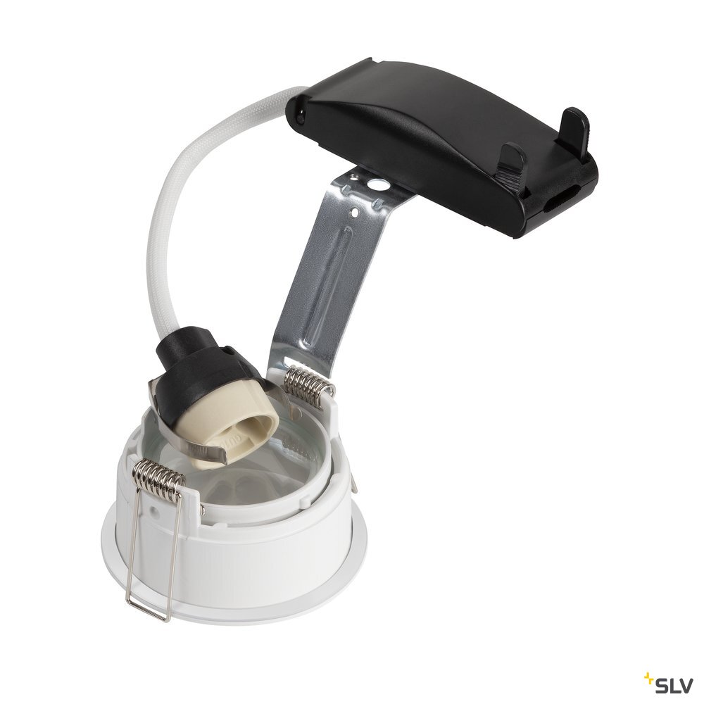 Spot Encastré Intérieur Horn Simple Blanc Gu10/qpar51 25w Max Rt 2012 - Slv - 1005436