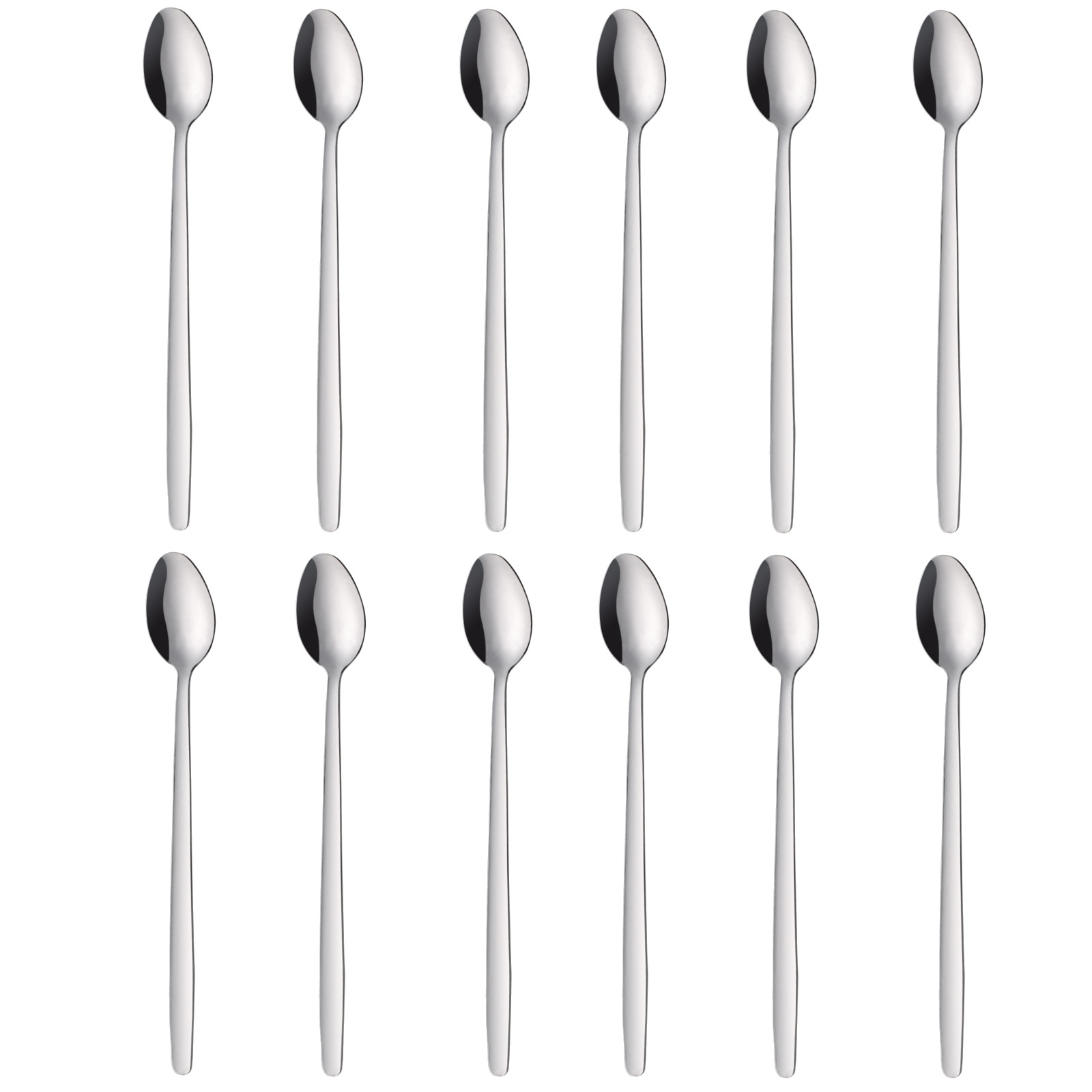 Cuillère À Latte Macchiato Économique, Lot De 12 - Hendi 764138