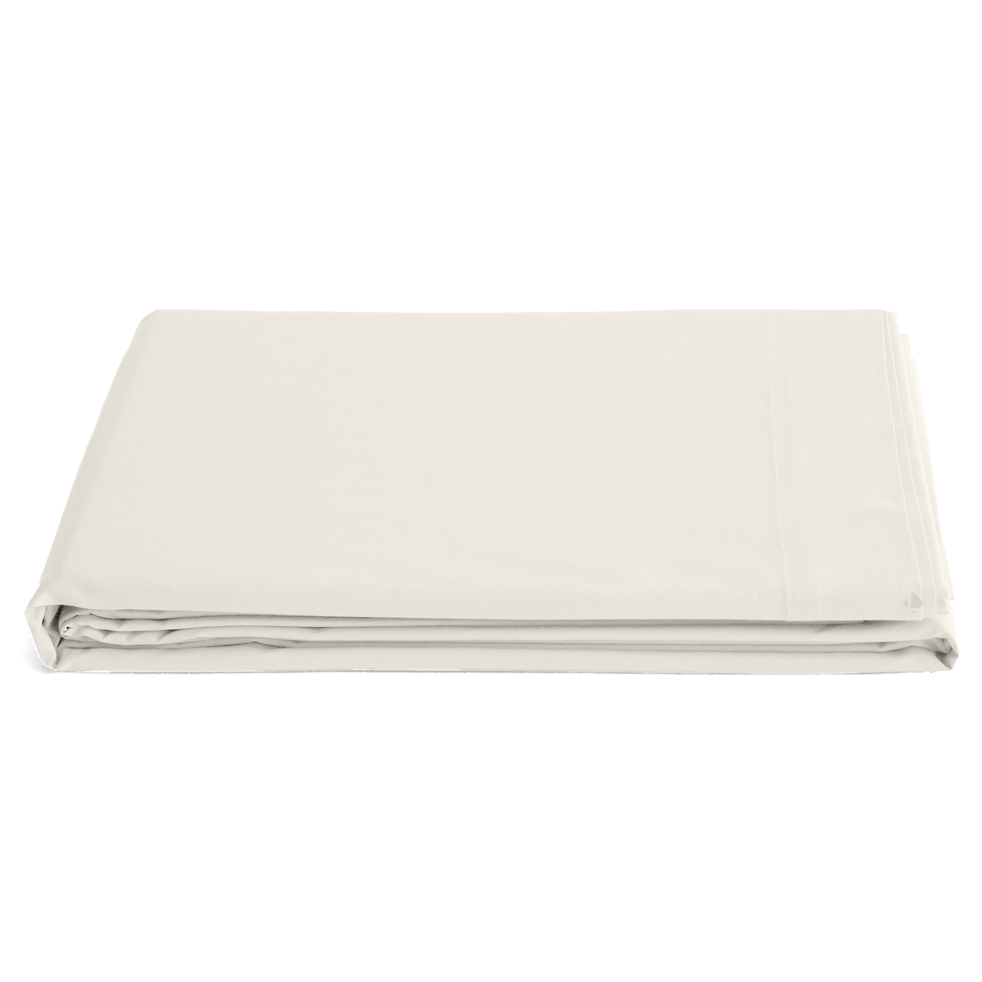 Drap Plat 240x300 Cm Percale De Coton Manoir Ivoire
