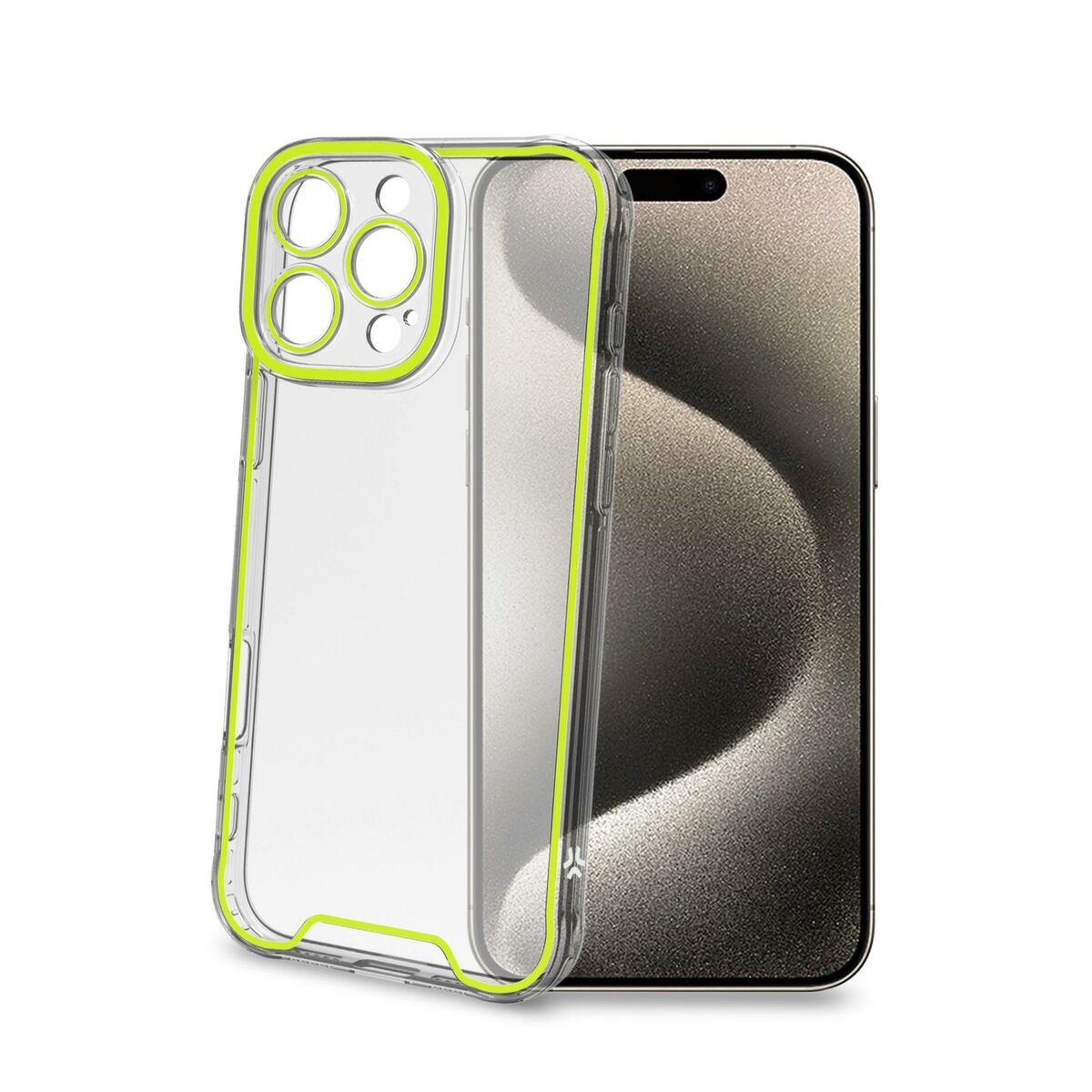 Protection Pour Téléphone Portable Celly Iphone 16 Pro Max Transparent