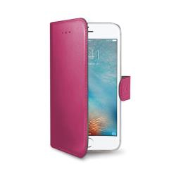 Celly Wally Coque De Protection Pour Téléphones Portables 11,9 Cm (4.7") Folio Rose