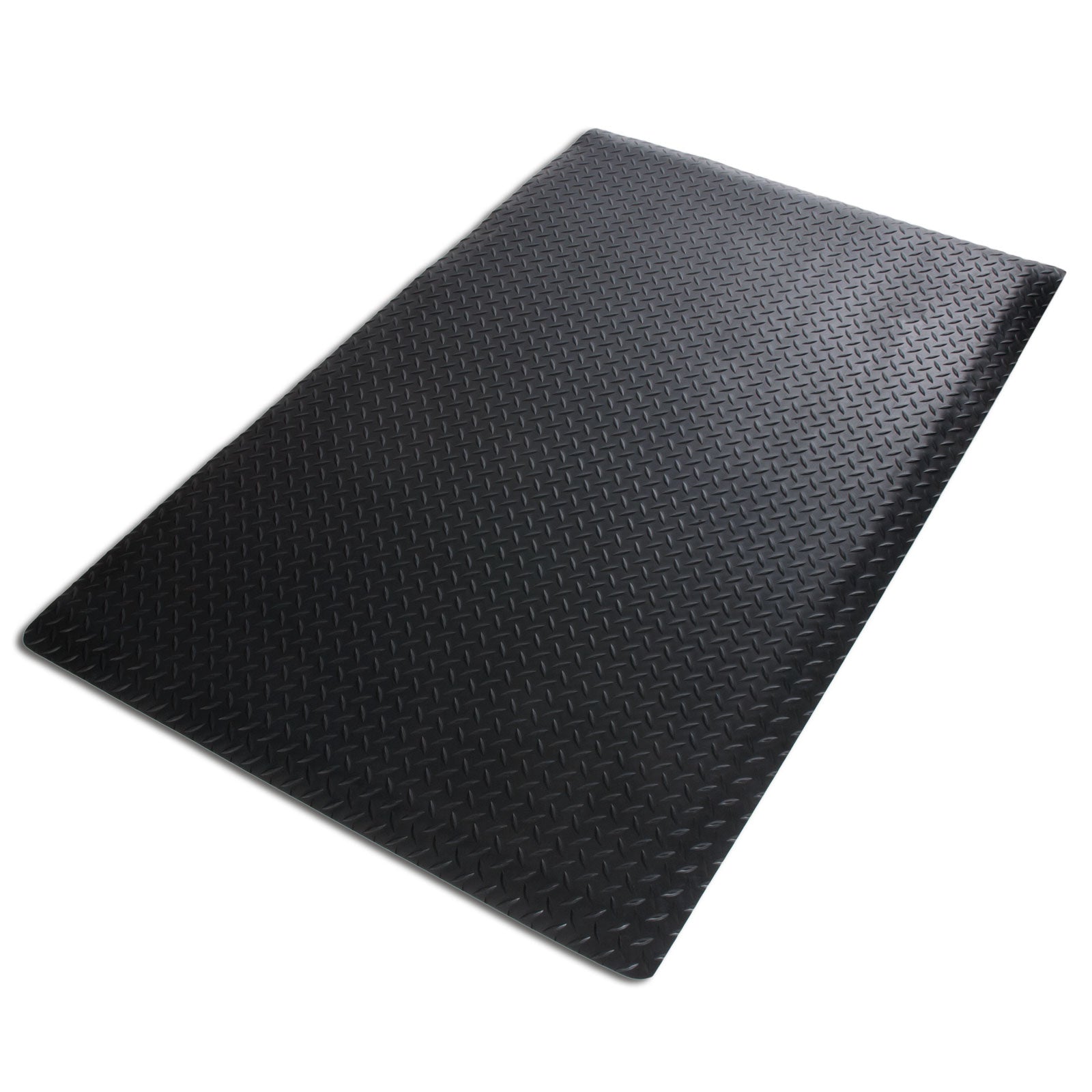 Tapis Ergonomique Et Comfortable Heavyduty Diamond Noir 90 X 150 Cm