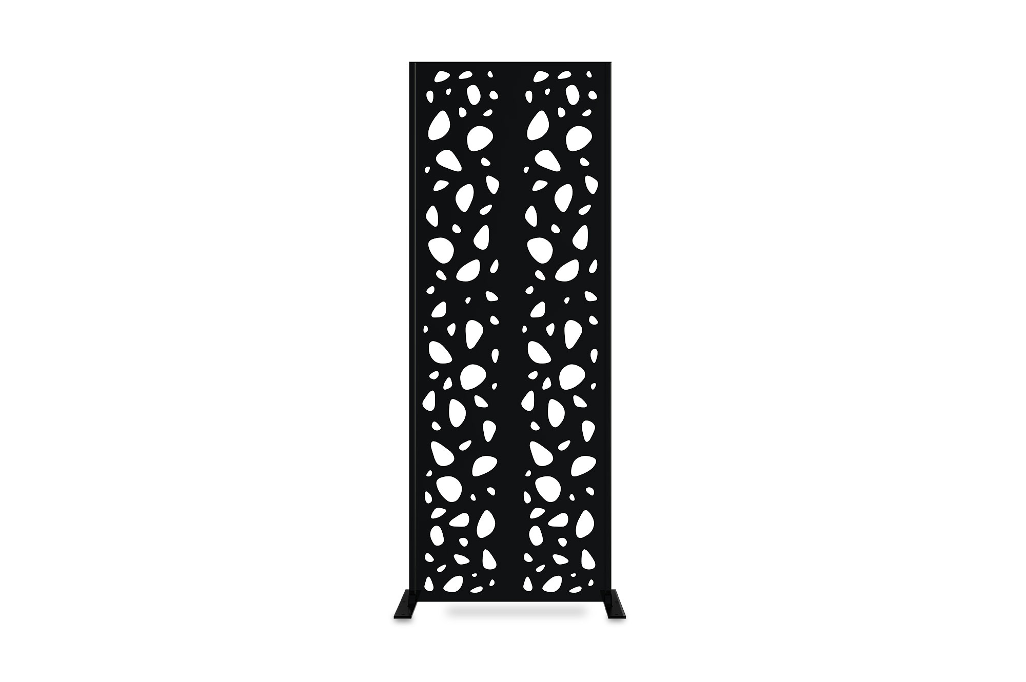 Casanoov Panneau Décoratif Sunny Noir H.160 Cm Motifs Sur Les Côtés