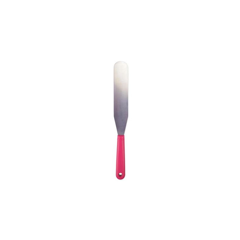 Spatule Glaçage Scrapcooking Argent Et Rouge