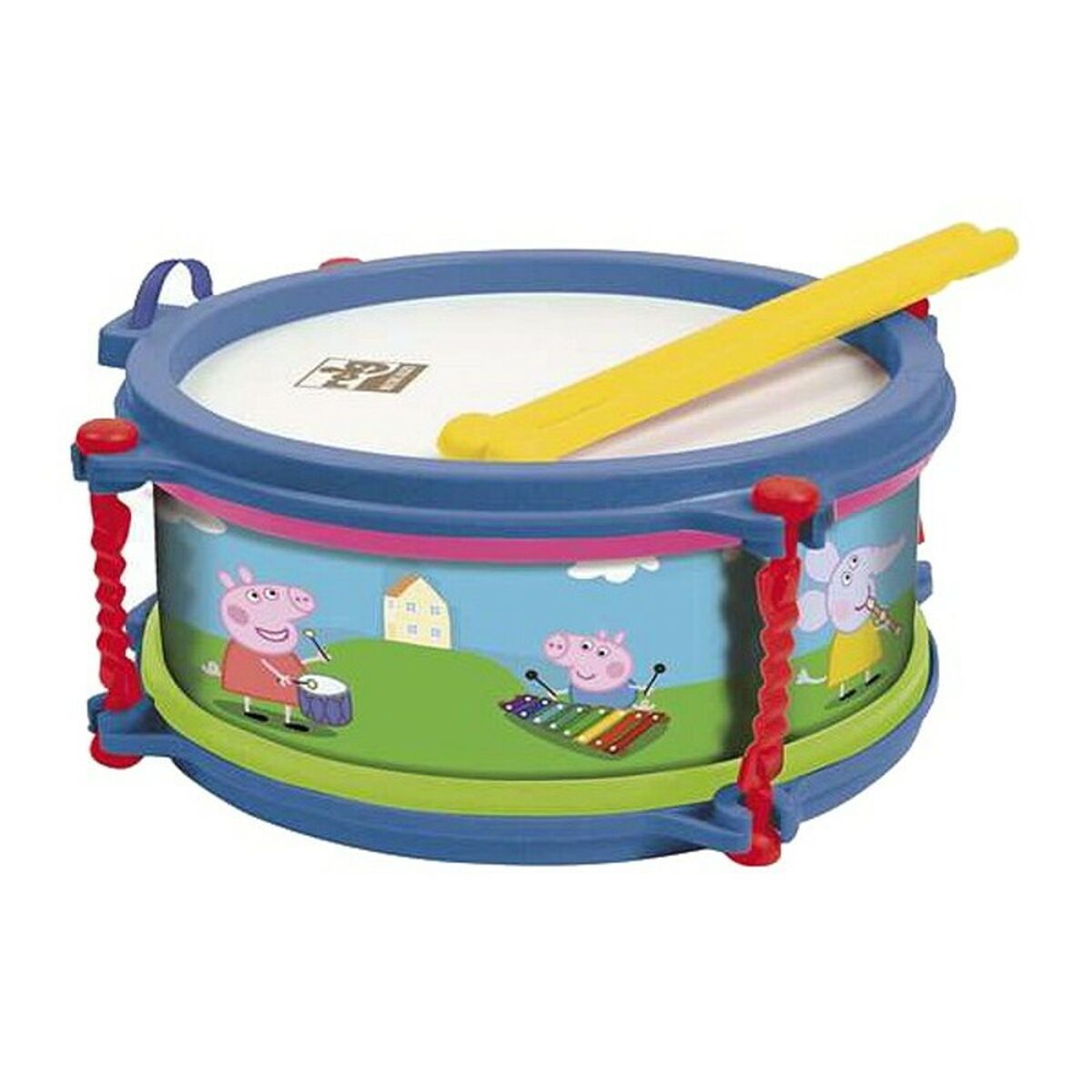 Tambour Peppa Pig (8.50 X 19 X 19 Cm)