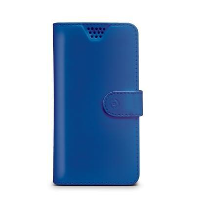 Celly Wally Unica Coque De Protection Pour Téléphones Portables 15,2 Cm (6") Étui Avec Portefeuille Bleu