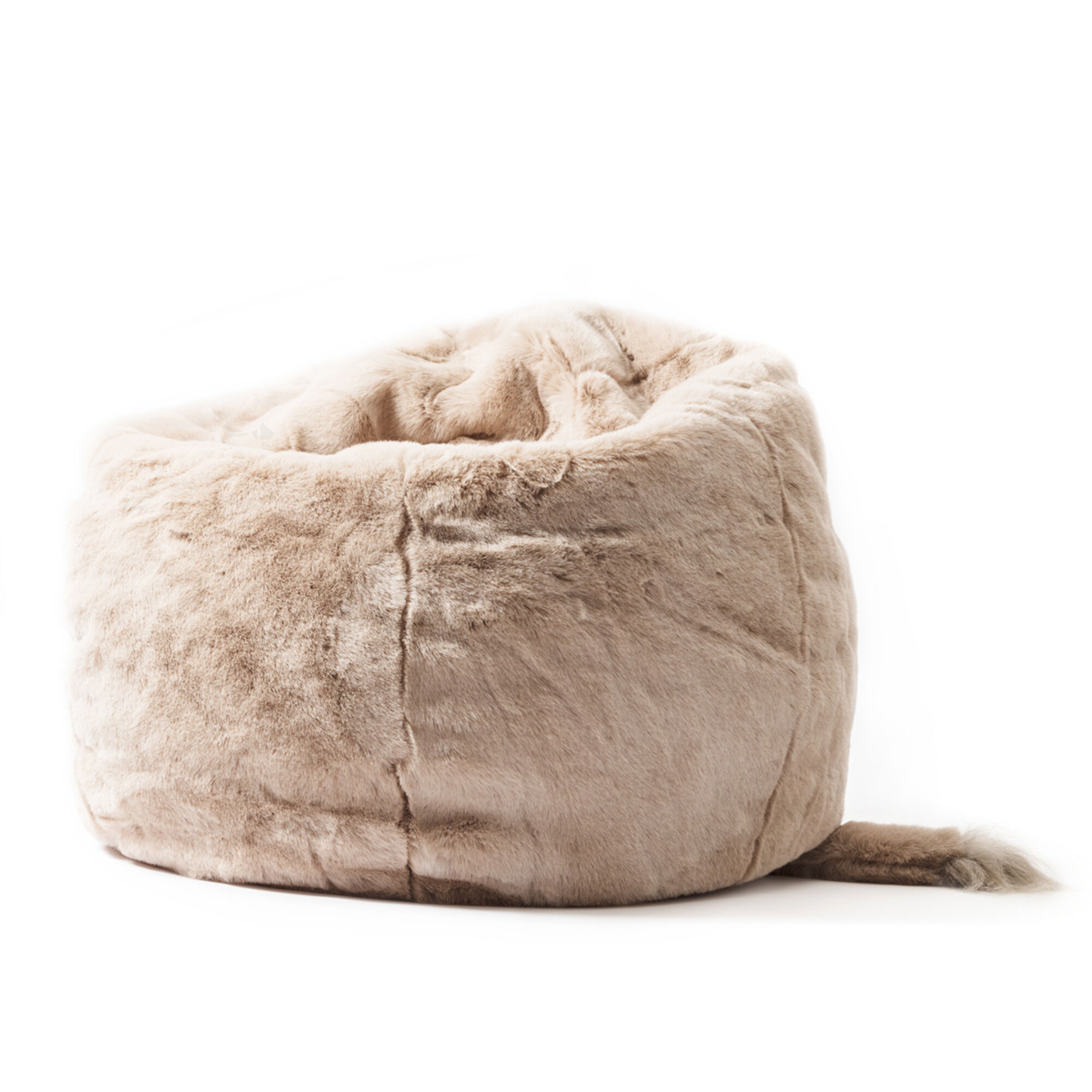 Pouf En Peluche Éléphant George Avec Remplissage