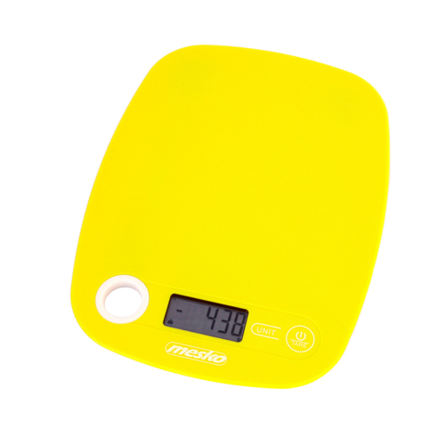 Mesko Home Ms 3159y Jaune Comptoir Rectangle Balance De Ménage Électronique