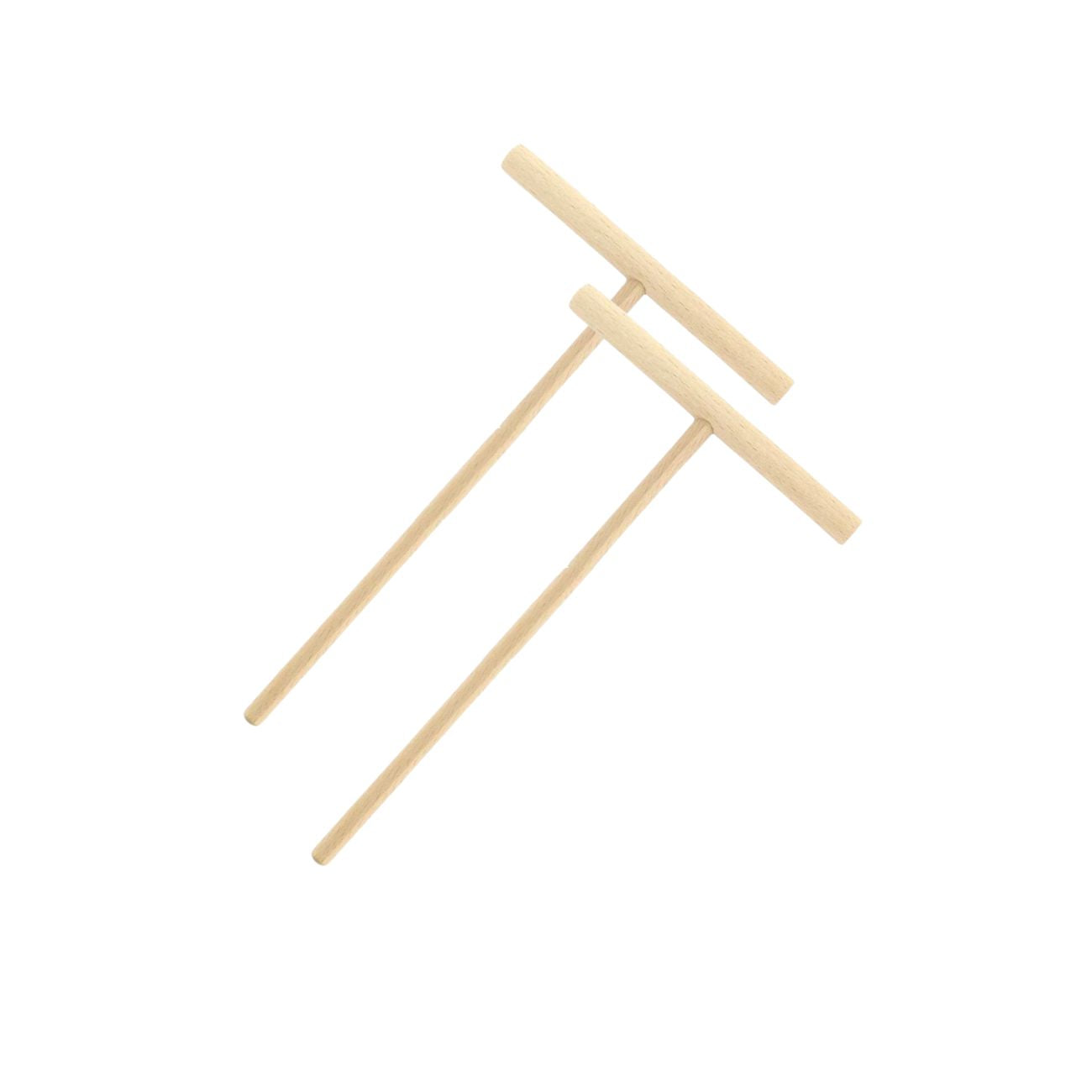 Ensemble De 2 Râteaux À Crêpes 20 Cm Wood Edition