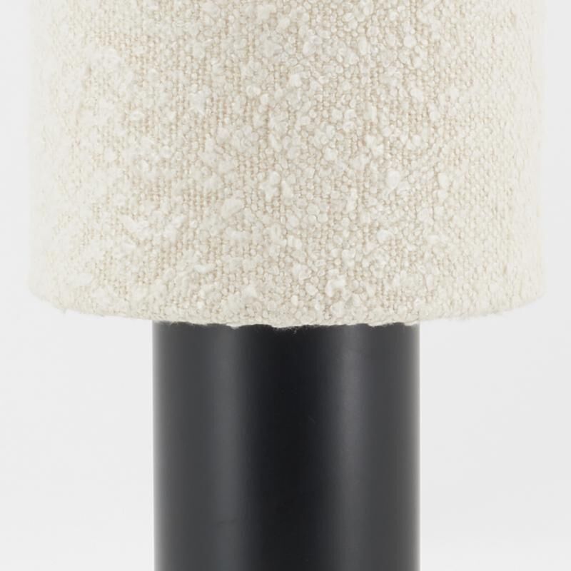 Lampe En Métal Et Coton