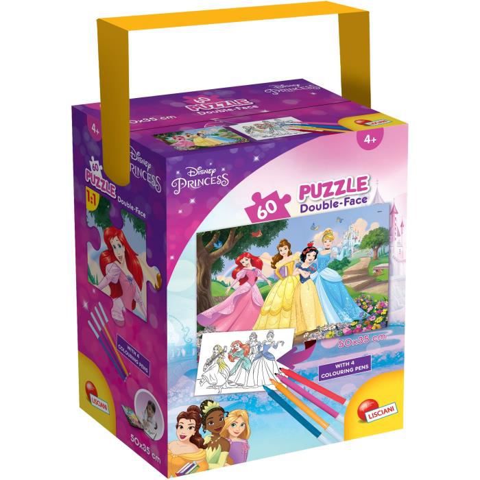 Lisciani Giochi Disney Puzzle In A Tub Mini 60 - Princess