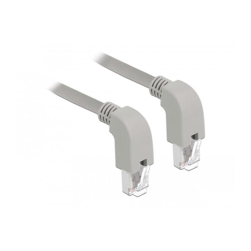 Cable Reseau Delock Rj45 Cat.6a S/ftp 1 M Gris