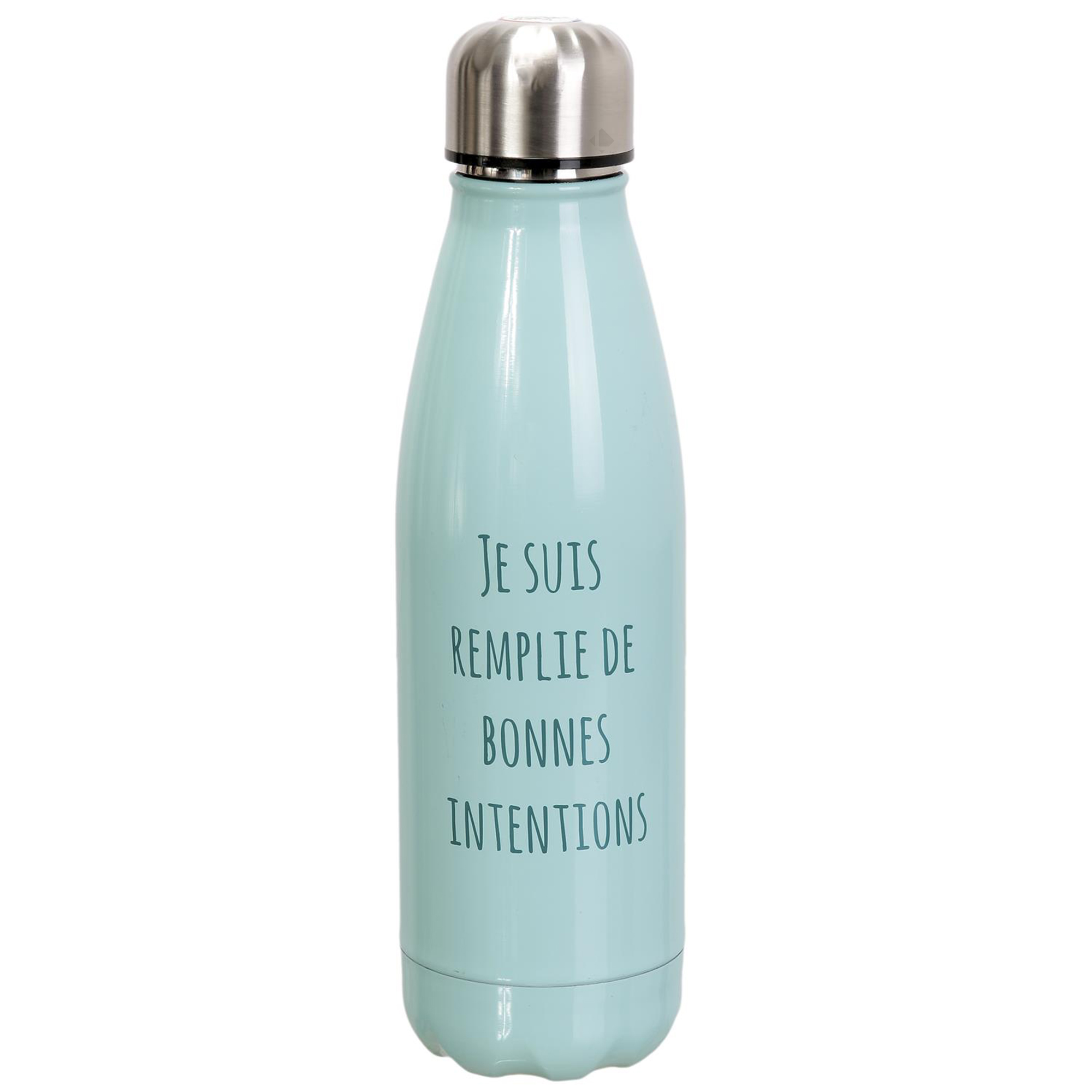 Bouteille Isotherme En Acier Inoxydable 50cl Speech "intentions" Bleu