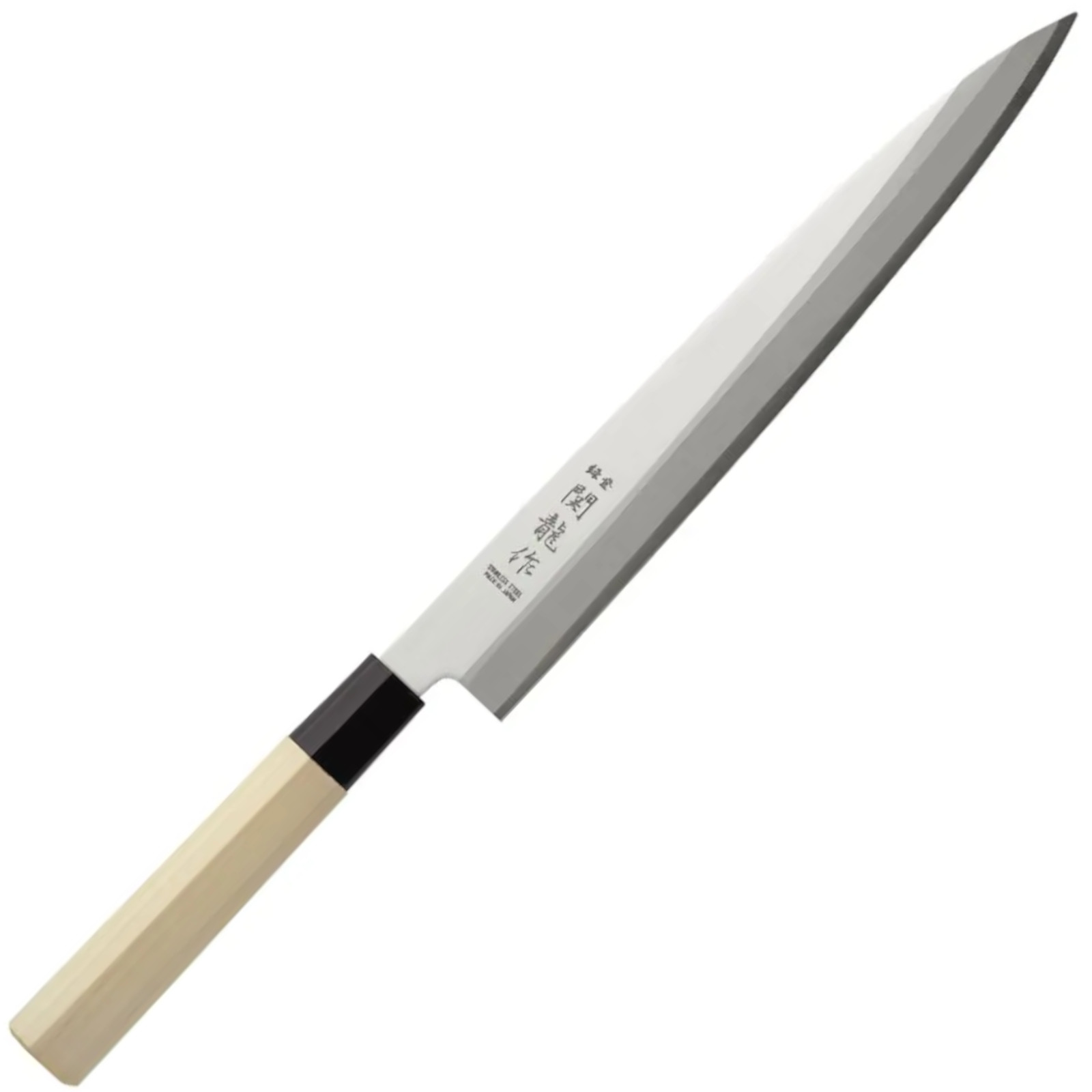 Couteau Japonais À Sashimi Avec Manche En Bois 240 Mm - Hendi 845042